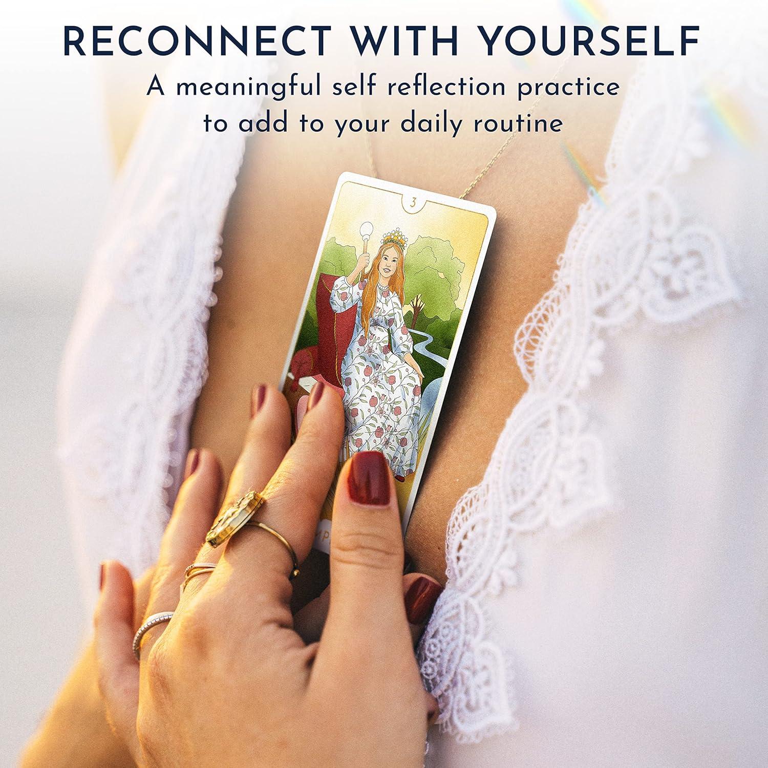 Baraja de Tarot Moderna RYVE Despertar con Guía - 79 Cartas