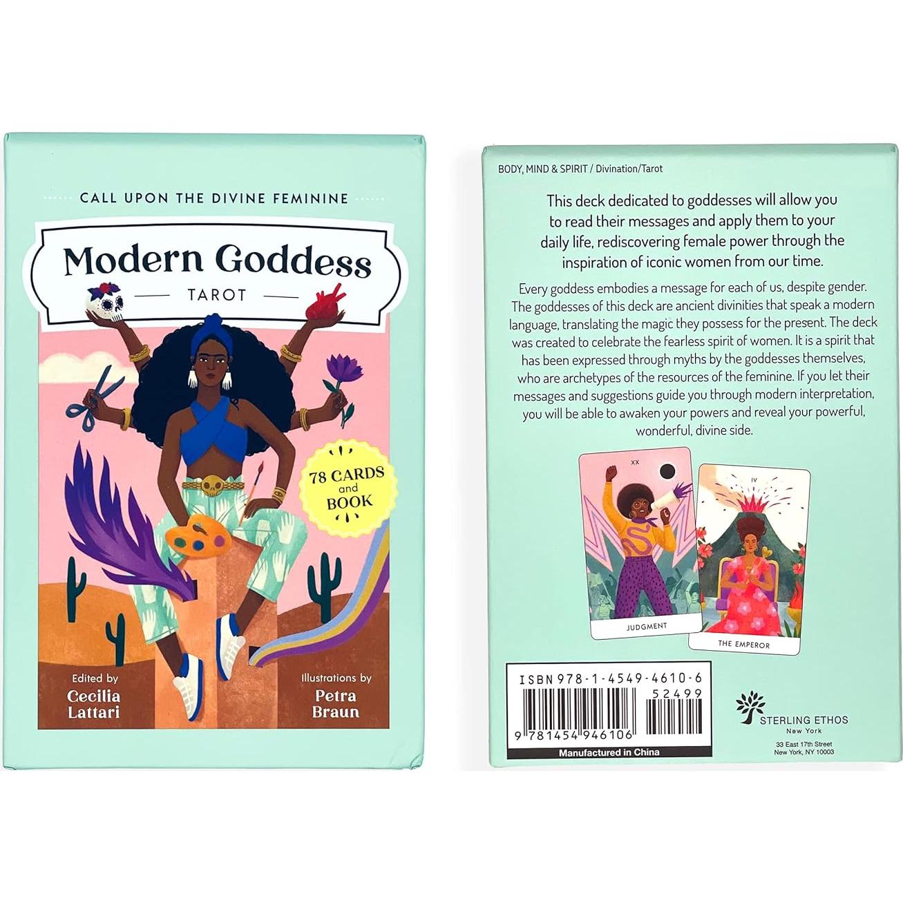 Modern Goddess Tarot Deck: Call Upon the Divine Feminine: A 78-Card Tarot Deck with Guidebook (Modern Tarot Library)