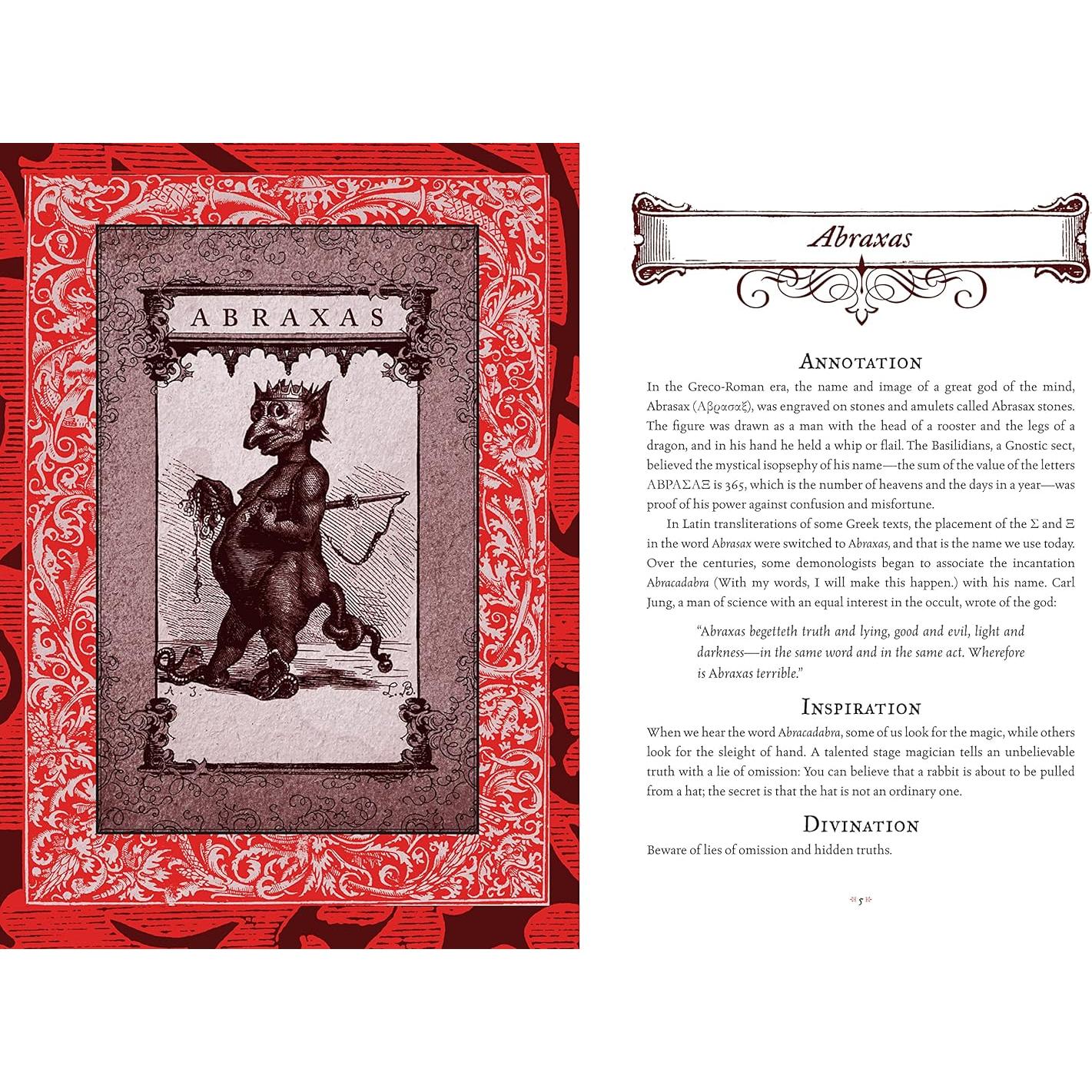 The Daemon Tarot Deck: The Forbidden Wisdom of the Infernal Dictionary