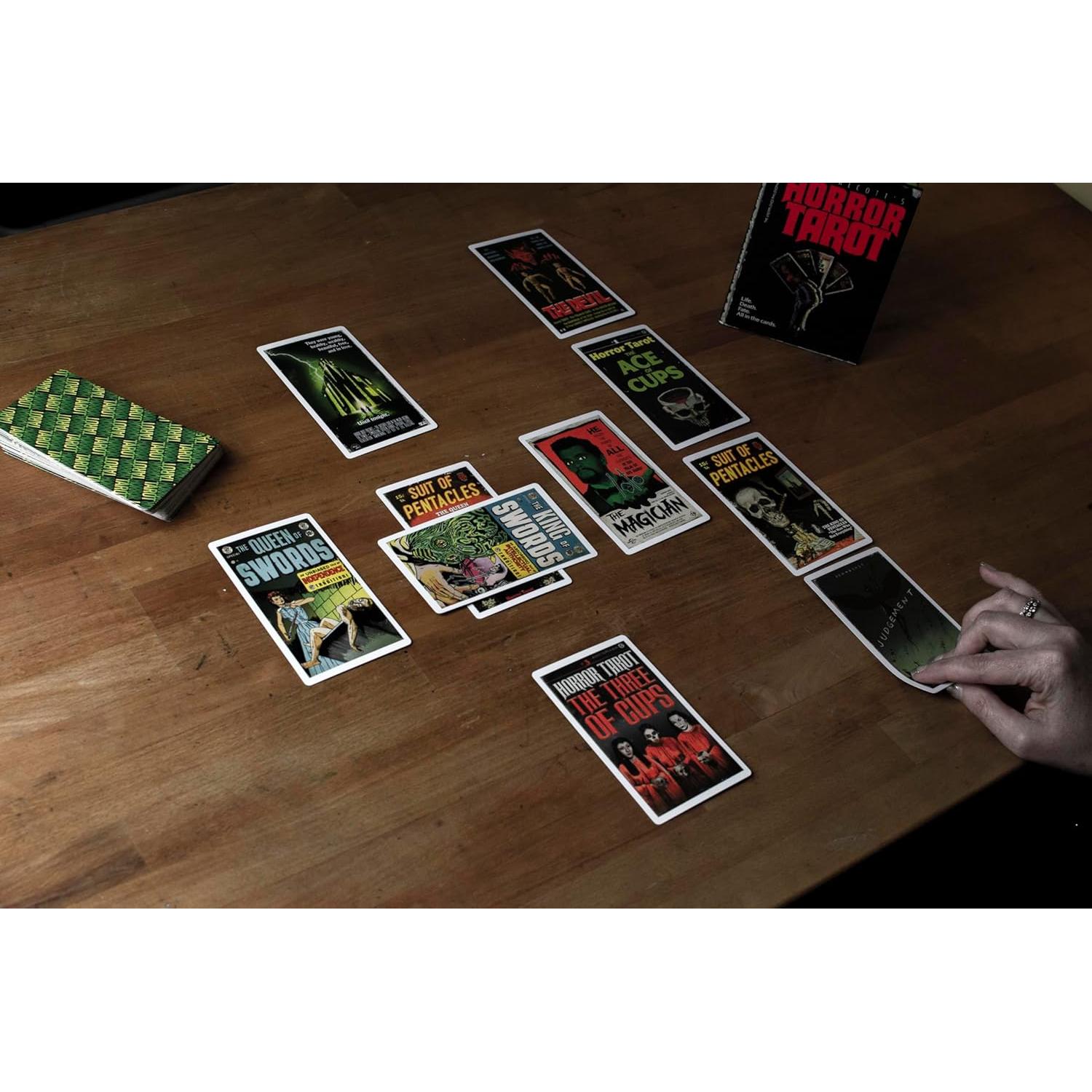 Tarot de Horror Todd Alcott - Baraja de 78 Cartas con Instrucciones