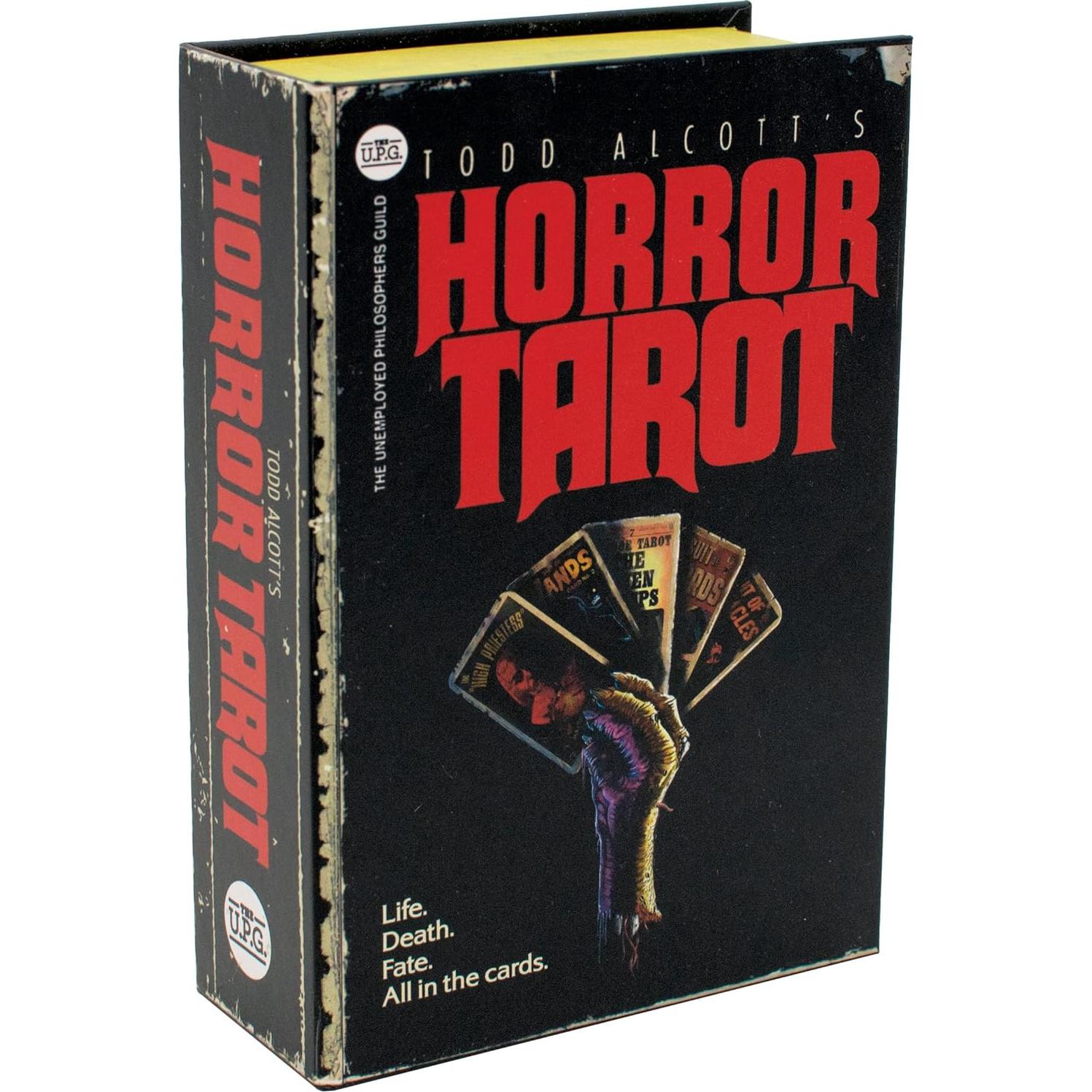 Tarot de Horror Todd Alcott - Baraja de 78 Cartas con Instrucciones