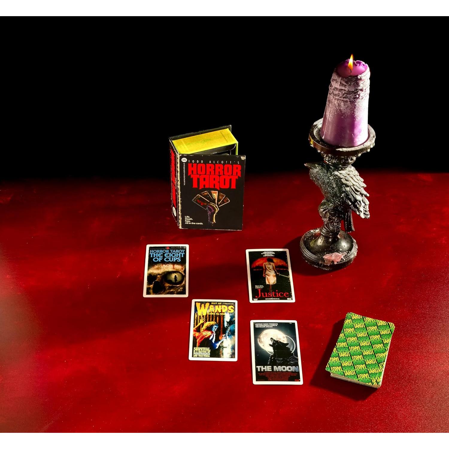 Tarot de Horror Todd Alcott - Baraja de 78 Cartas con Instrucciones