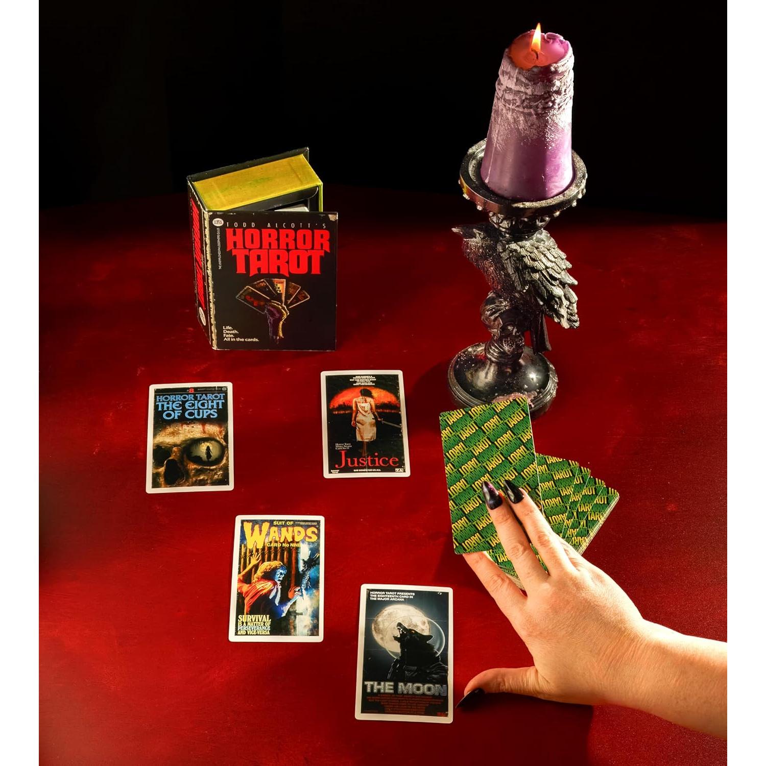 Tarot de Horror Todd Alcott - Baraja de 78 Cartas con Instrucciones