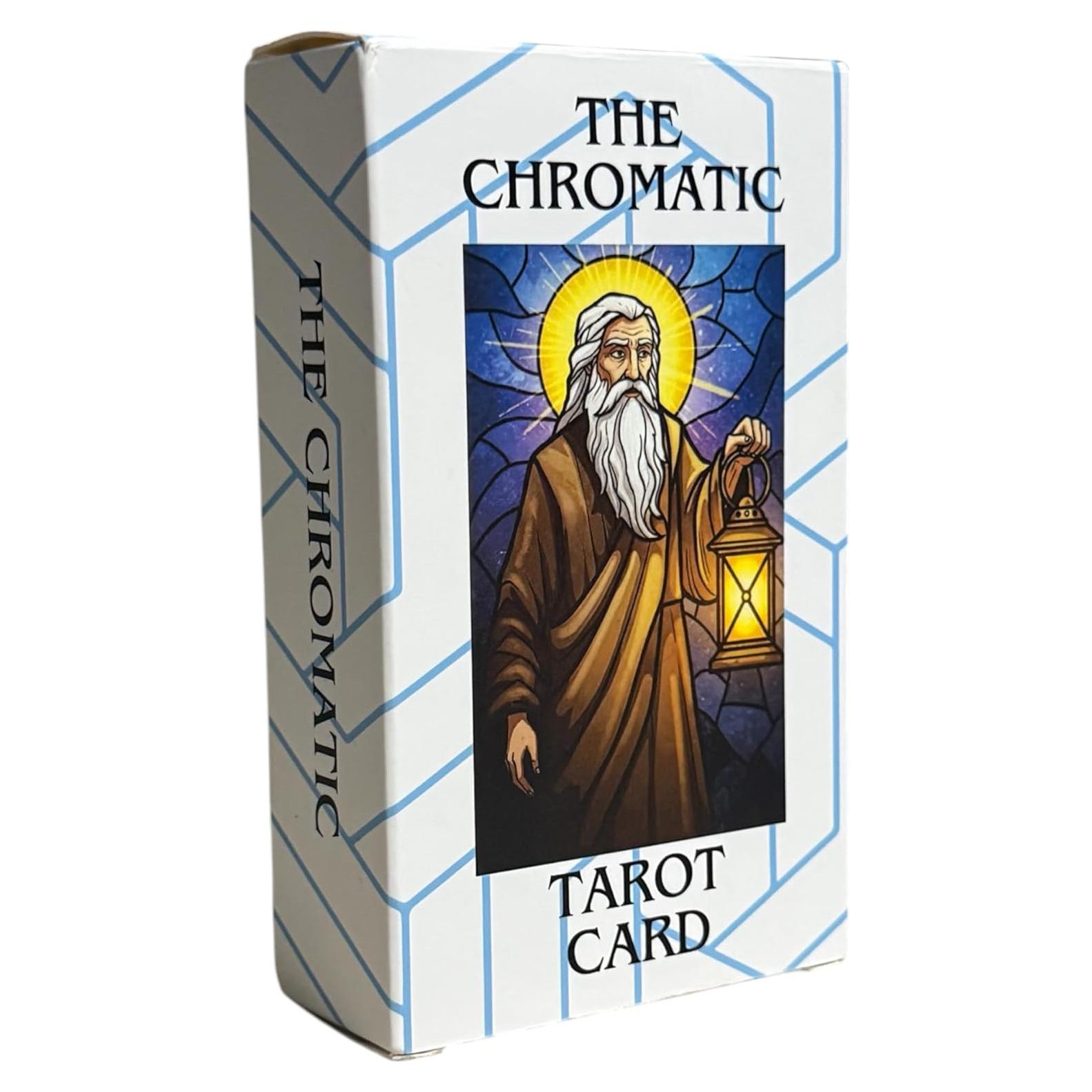 Mazo de Tarot Chromatic 78 Cartas Vitral Oletough