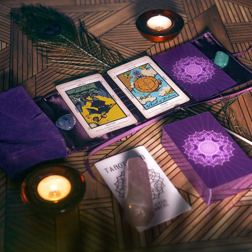 Baraja de Tarot Joyadora para Principiantes con Funda - 78 Cartas