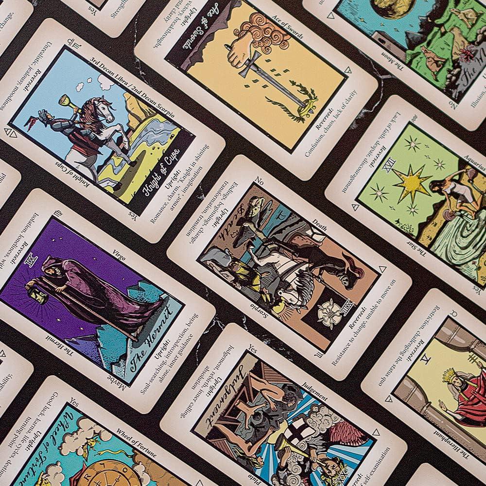 Baraja de Tarot Joyadora para Principiantes con Funda - 78 Cartas