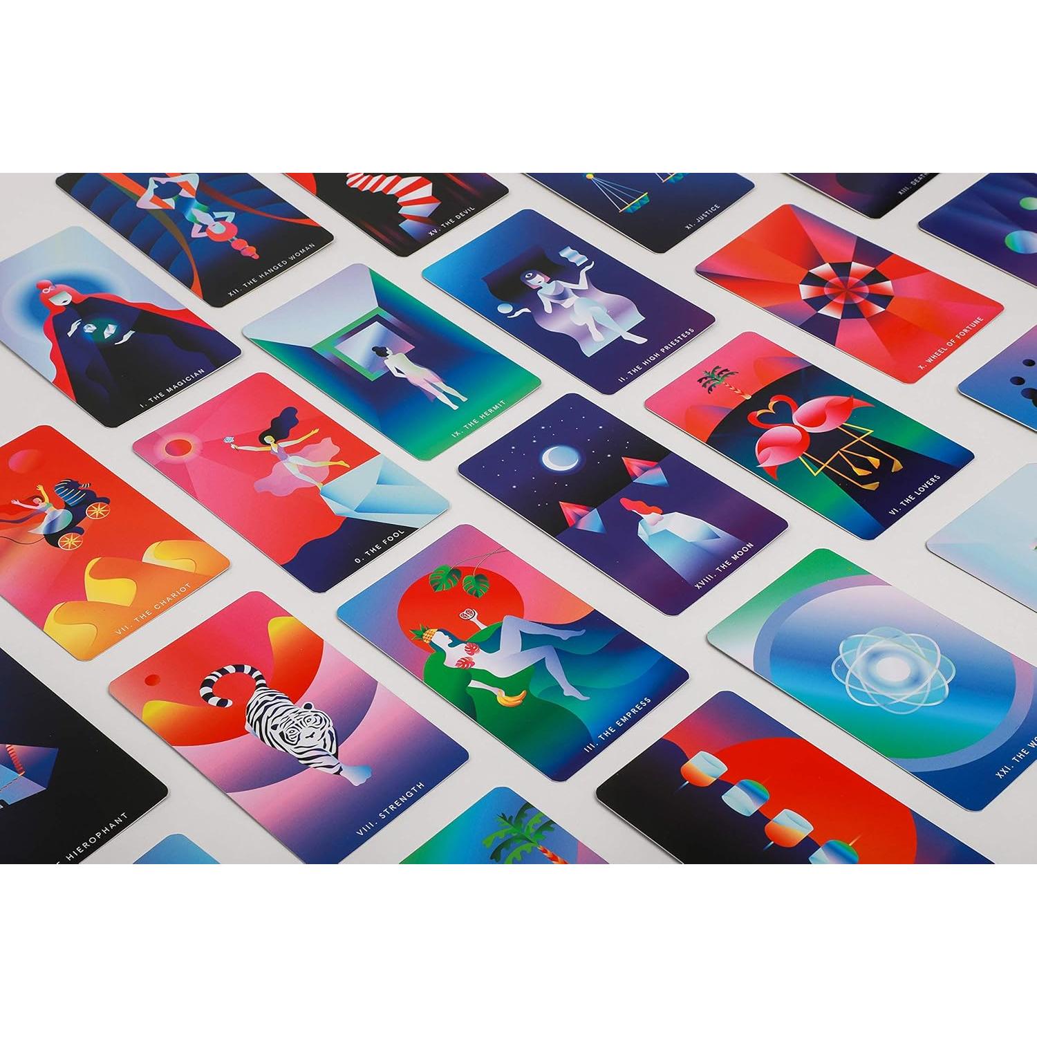 Mystic Mondays Tarot: A Deck for the Modern Mystic (Tarot Cards and Guidebook Set, Card Game Gifts, Arcana Tarot Card Set)