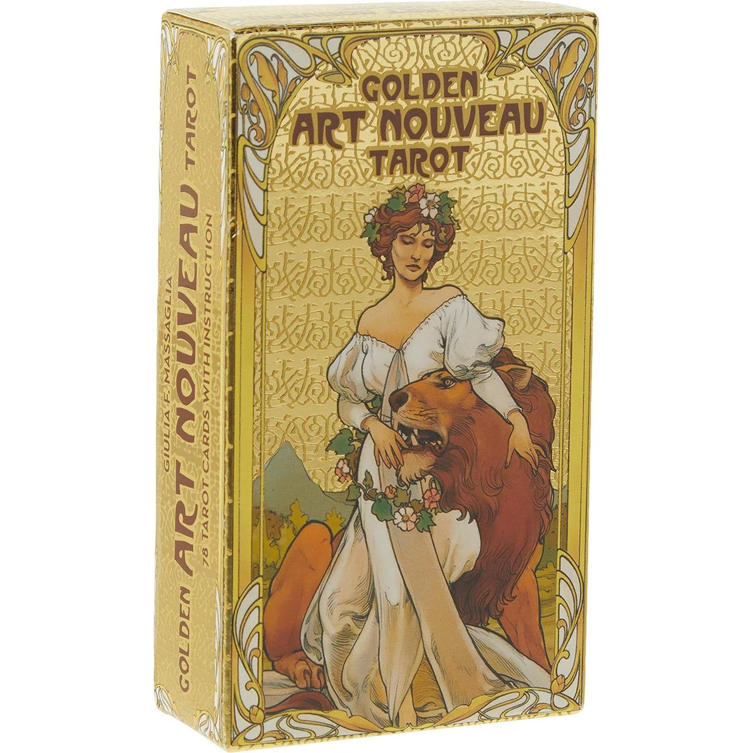 Golden Art Nouveau Tarot