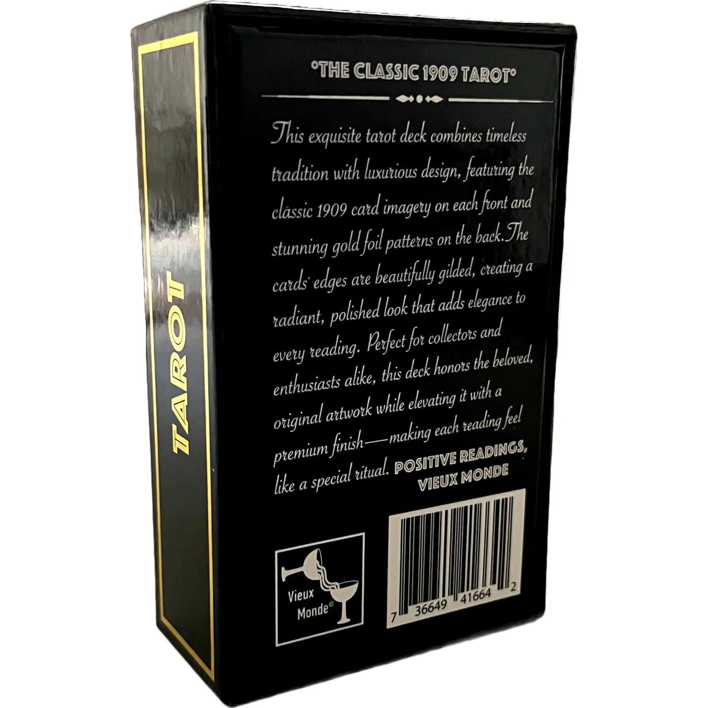 Tarot Dorado Vieux Monde con Guía Completa y Folio Dorado