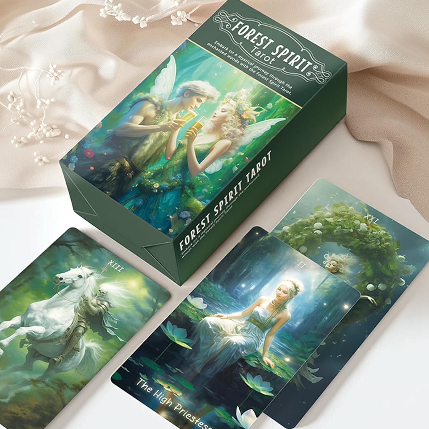 Cartas de Tarot Elfo Mekasthos 78 Piezas con Guía