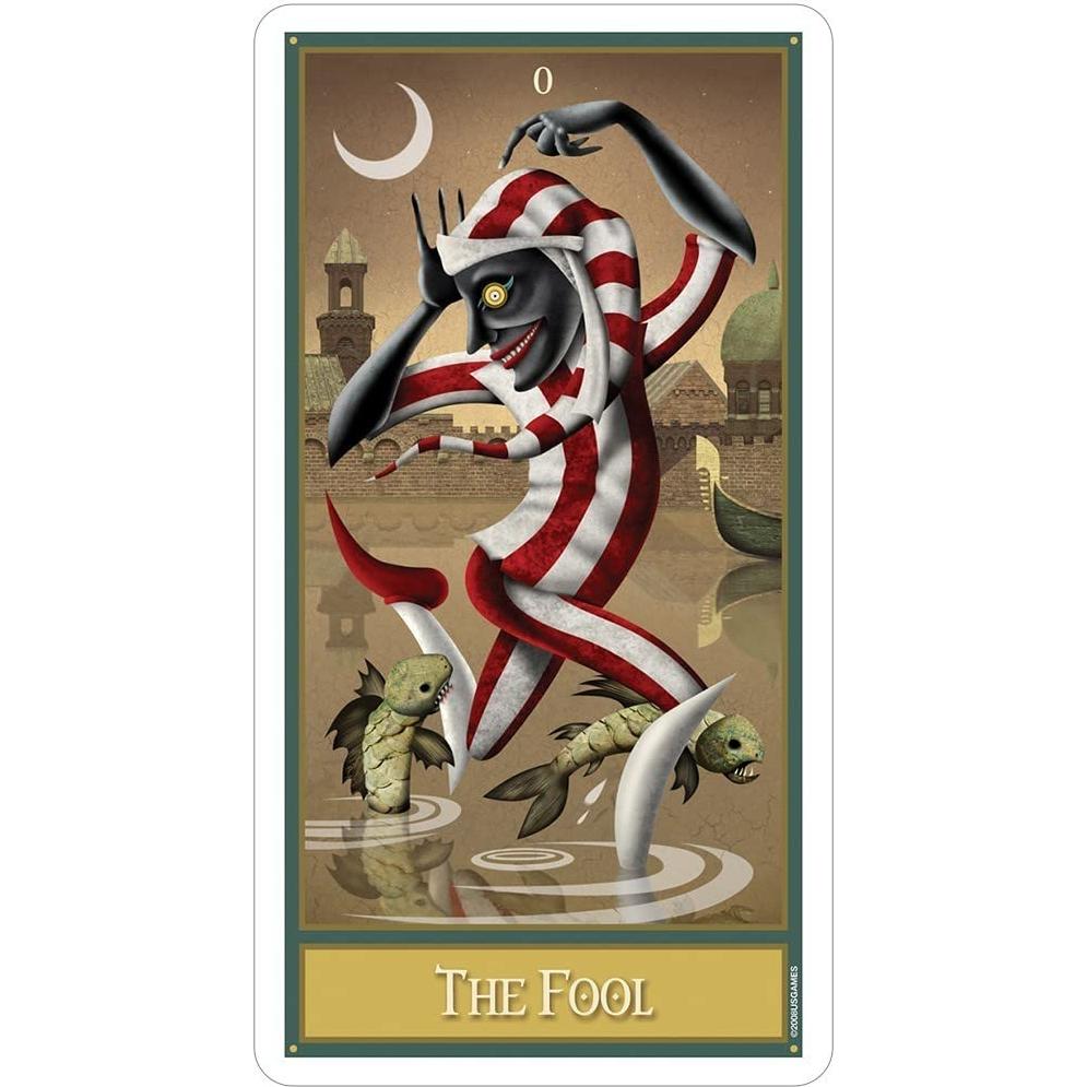 Deviant Moon Tarot Deck: 78-Card Surreal Tarot for Divination, Shadow Work & Dream Journaling