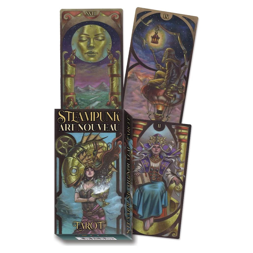 Steampunk Art Nouveau Tarot Deck