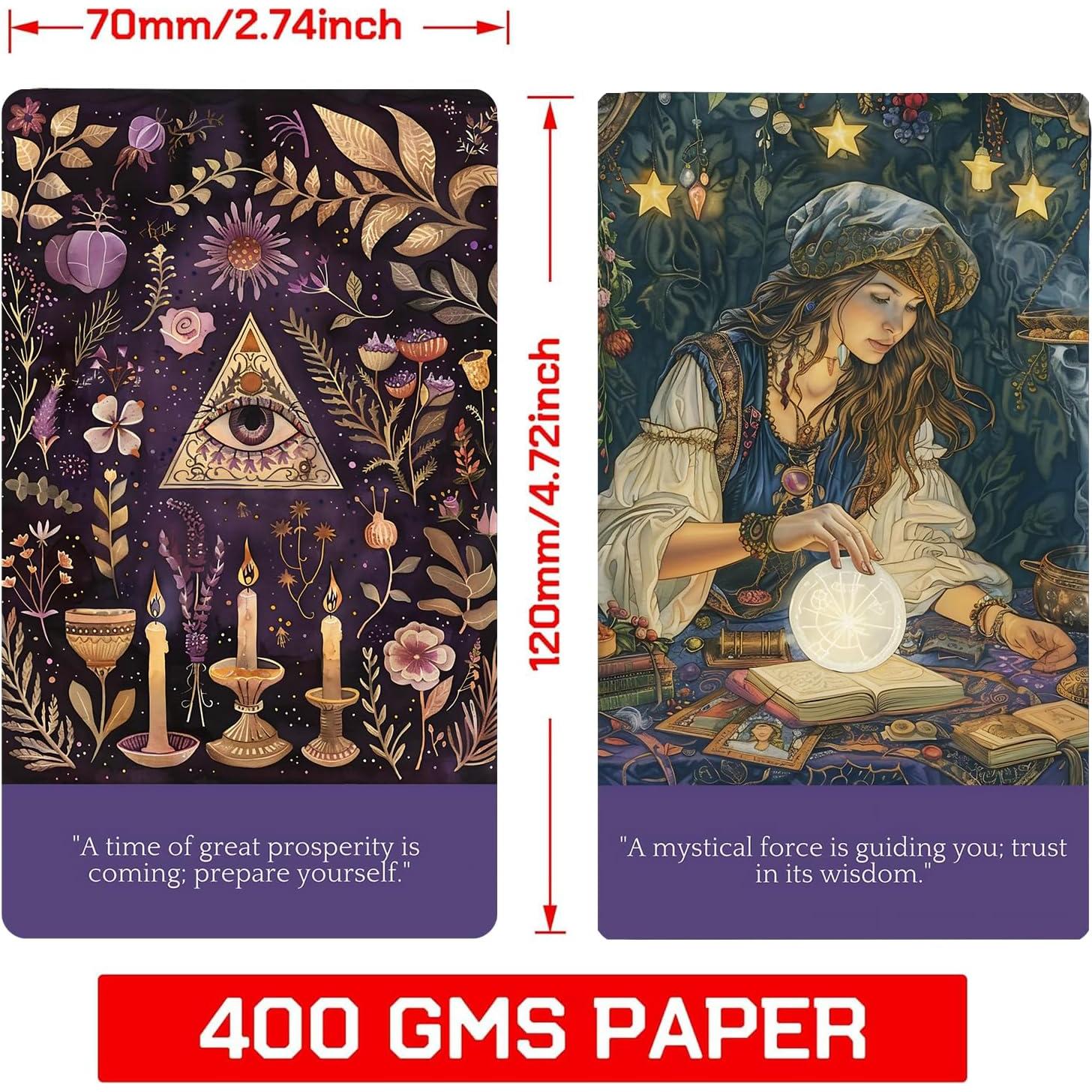 Cartas Oráculo de Adivinación Han Yu Bowen - 56 cartas 12.7x6.9cm