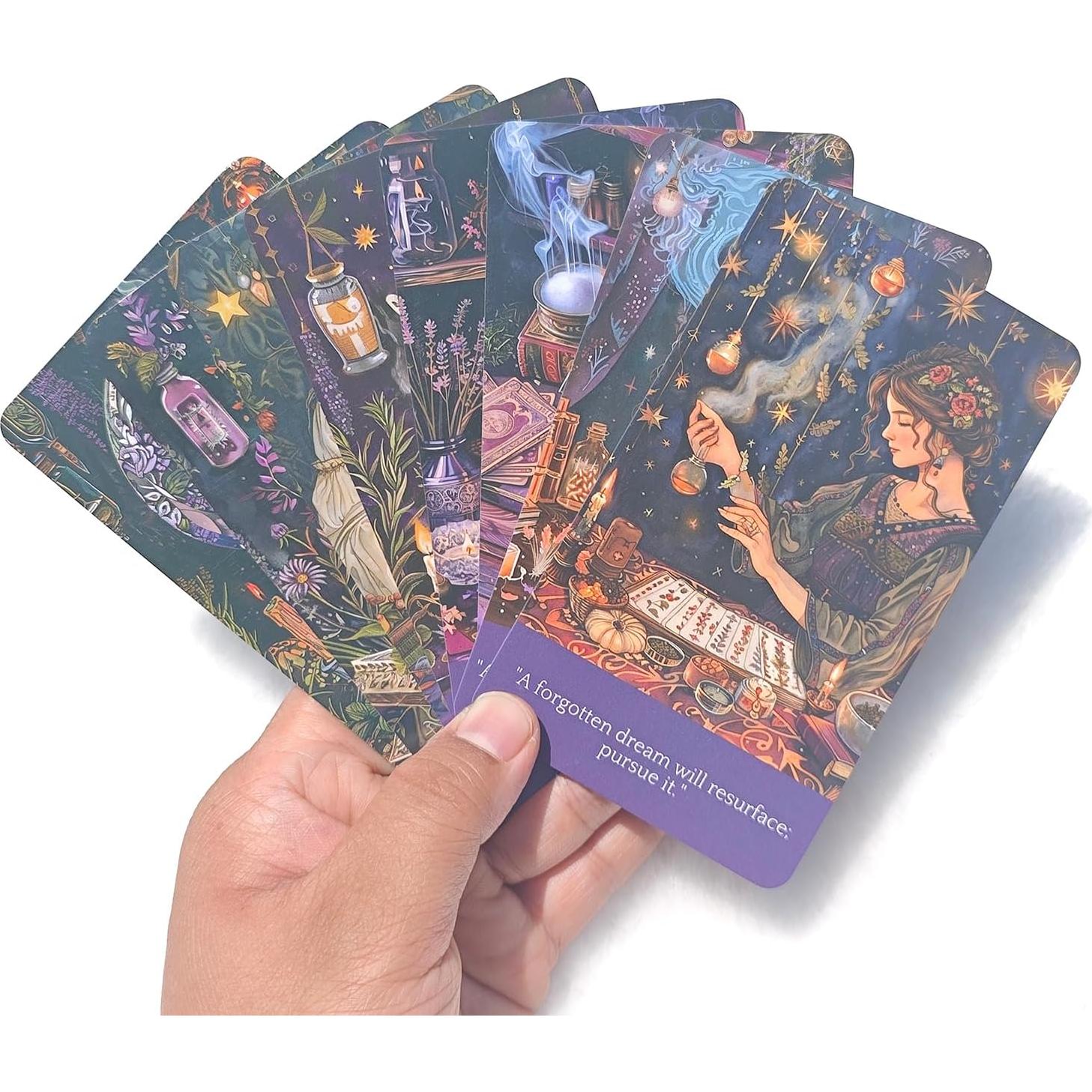 Cartas Oráculo de Adivinación Han Yu Bowen - 56 cartas 12.7x6.9cm