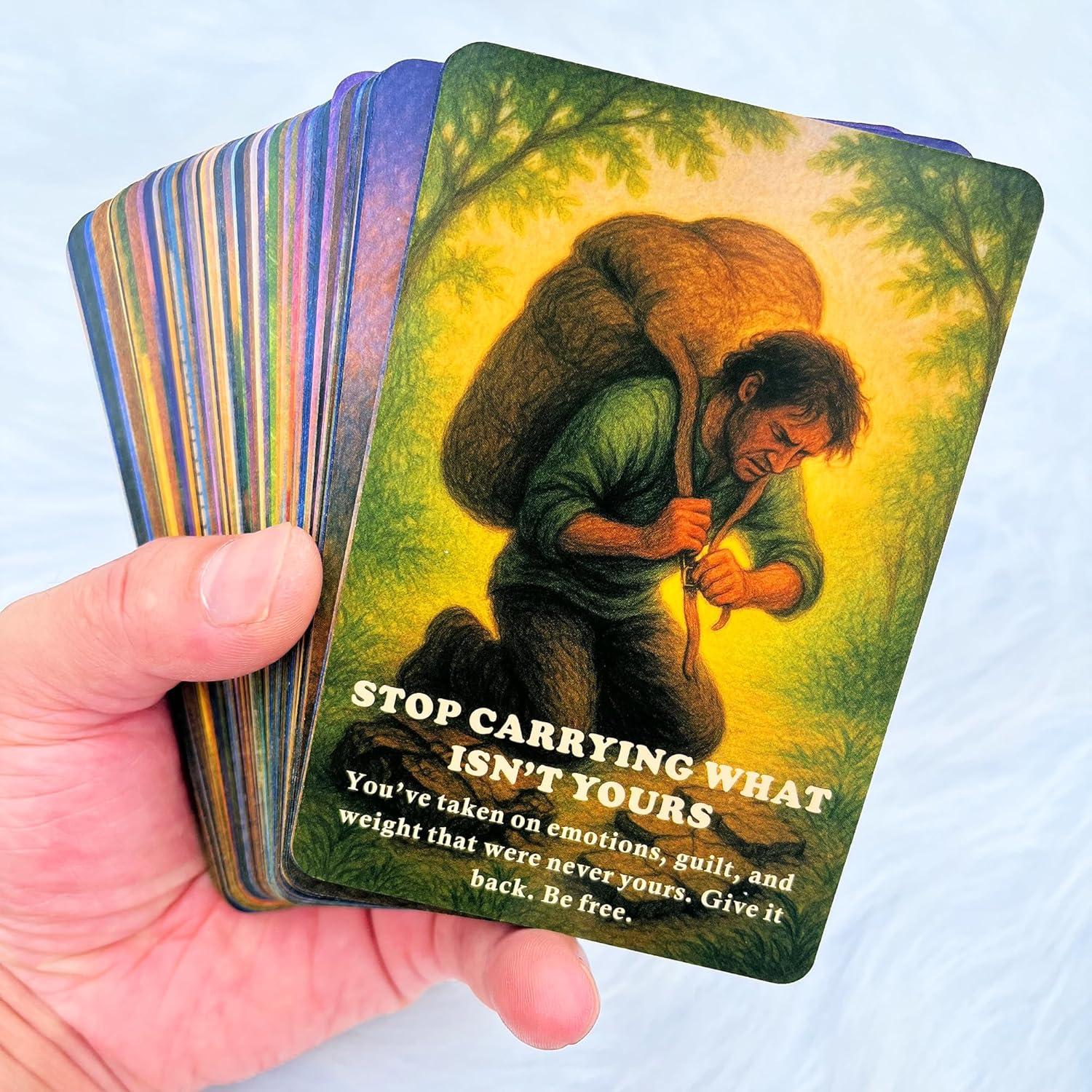 Cartas Oráculo de Sanación Kármica DPEHAKMK - 75 Cartas