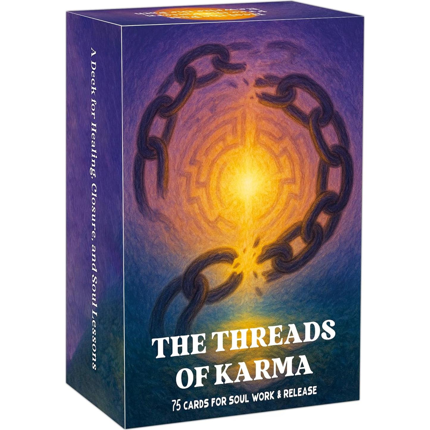 Cartas Oráculo de Sanación Kármica DPEHAKMK - 75 Cartas