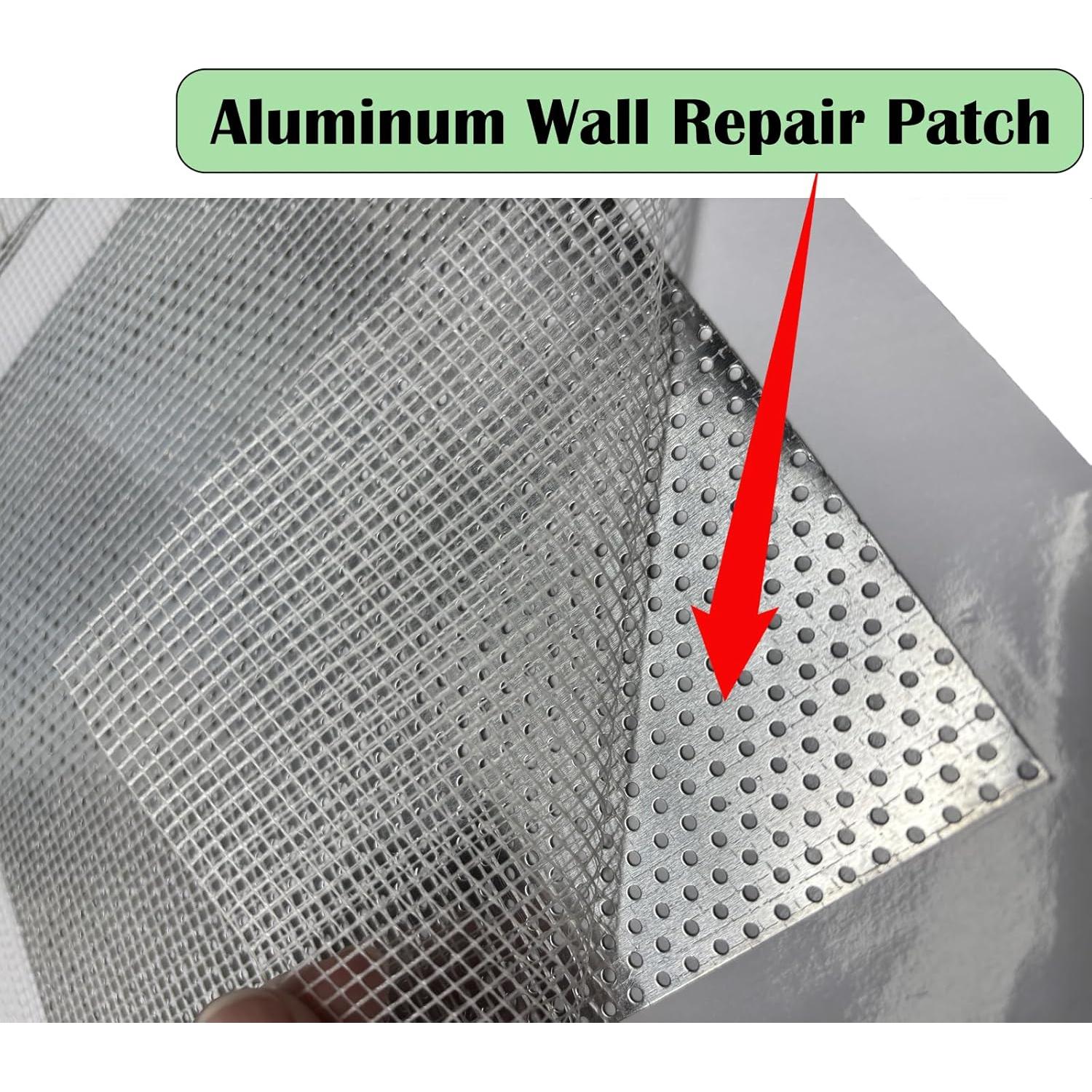 Parche de Reparación de Paneles de Yeso Alovexiong 20 cm - 3 Pcs