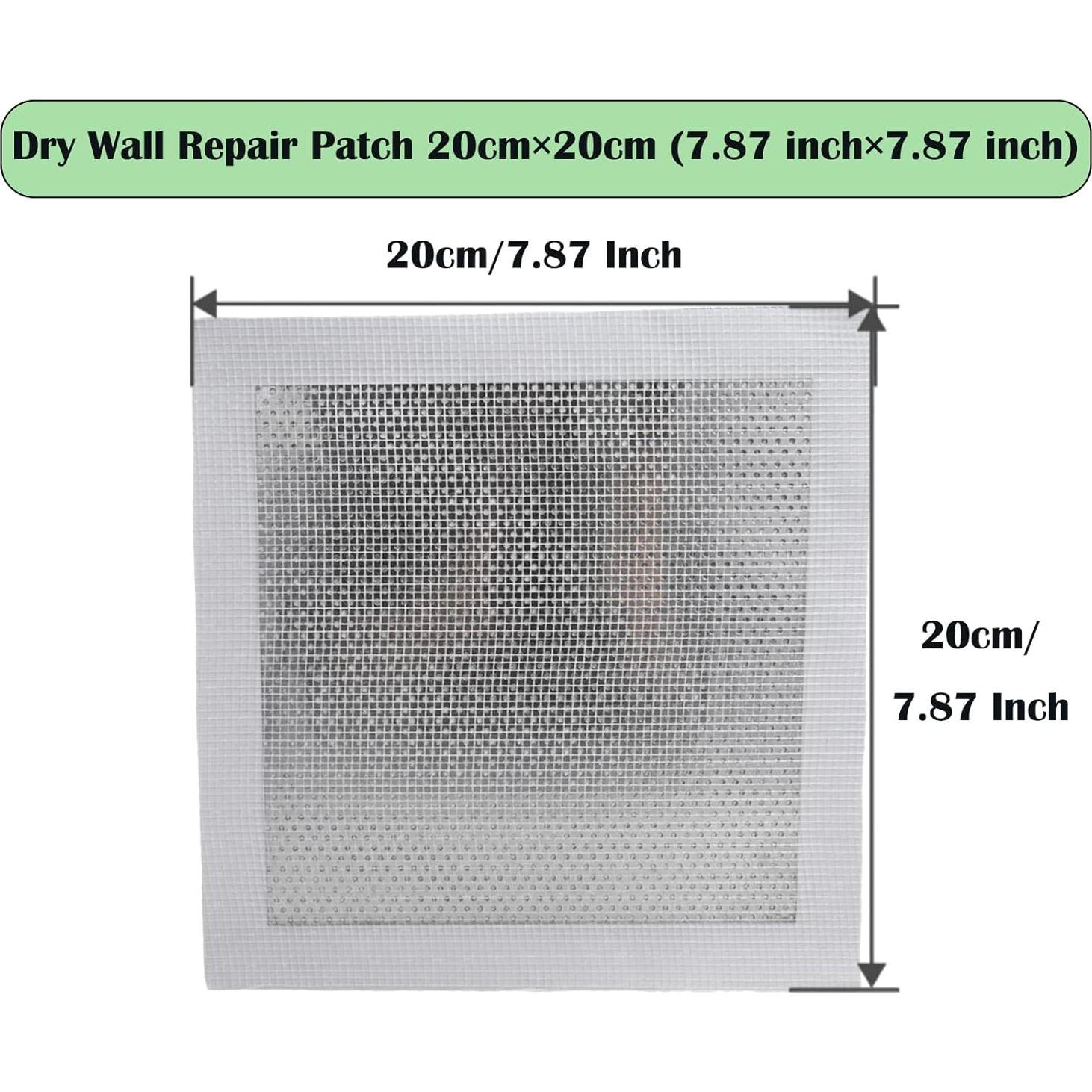 Parche de Reparación de Paneles de Yeso Alovexiong 20 cm - 3 Pcs
