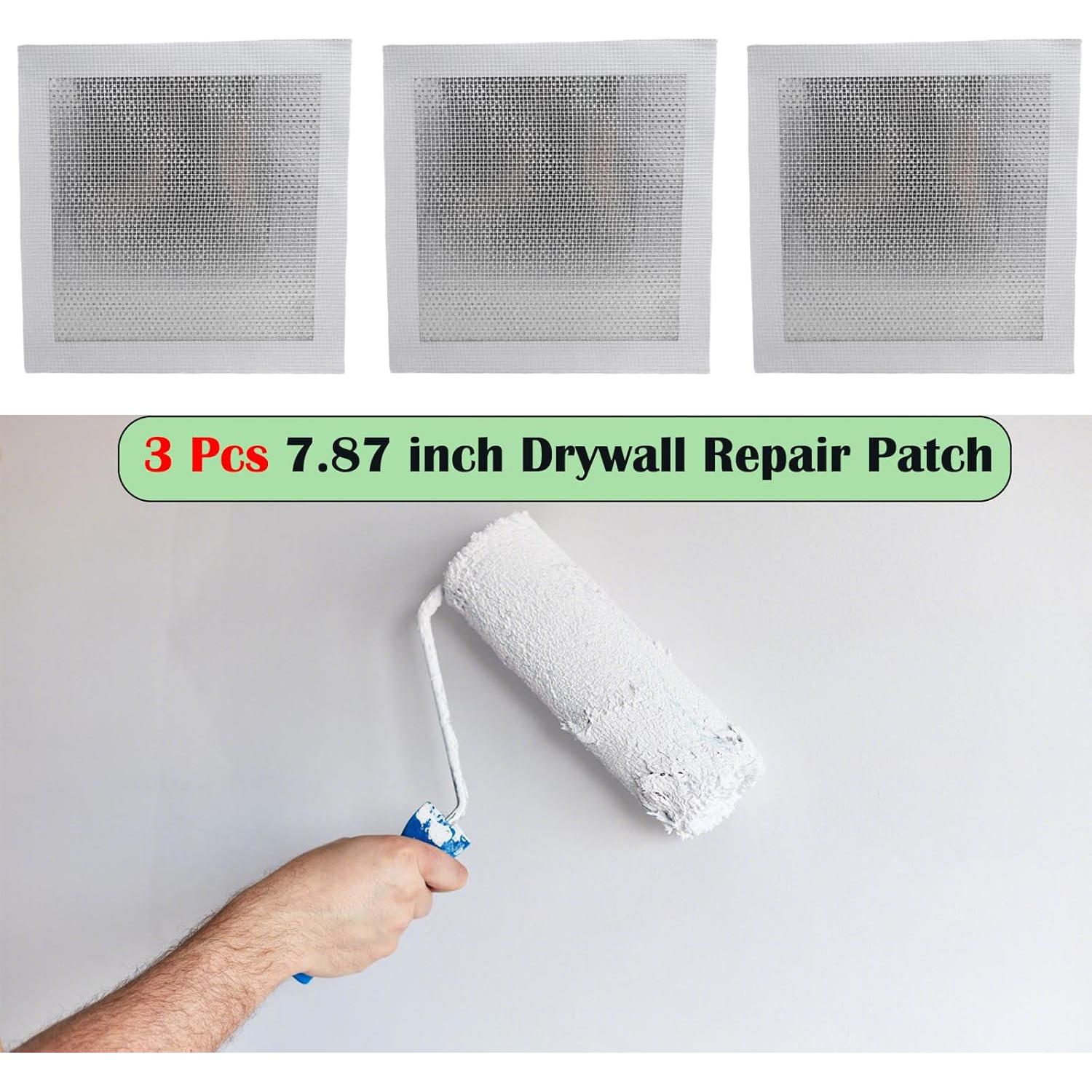 Parche de Reparación de Paneles de Yeso Alovexiong 20 cm - 3 Pcs