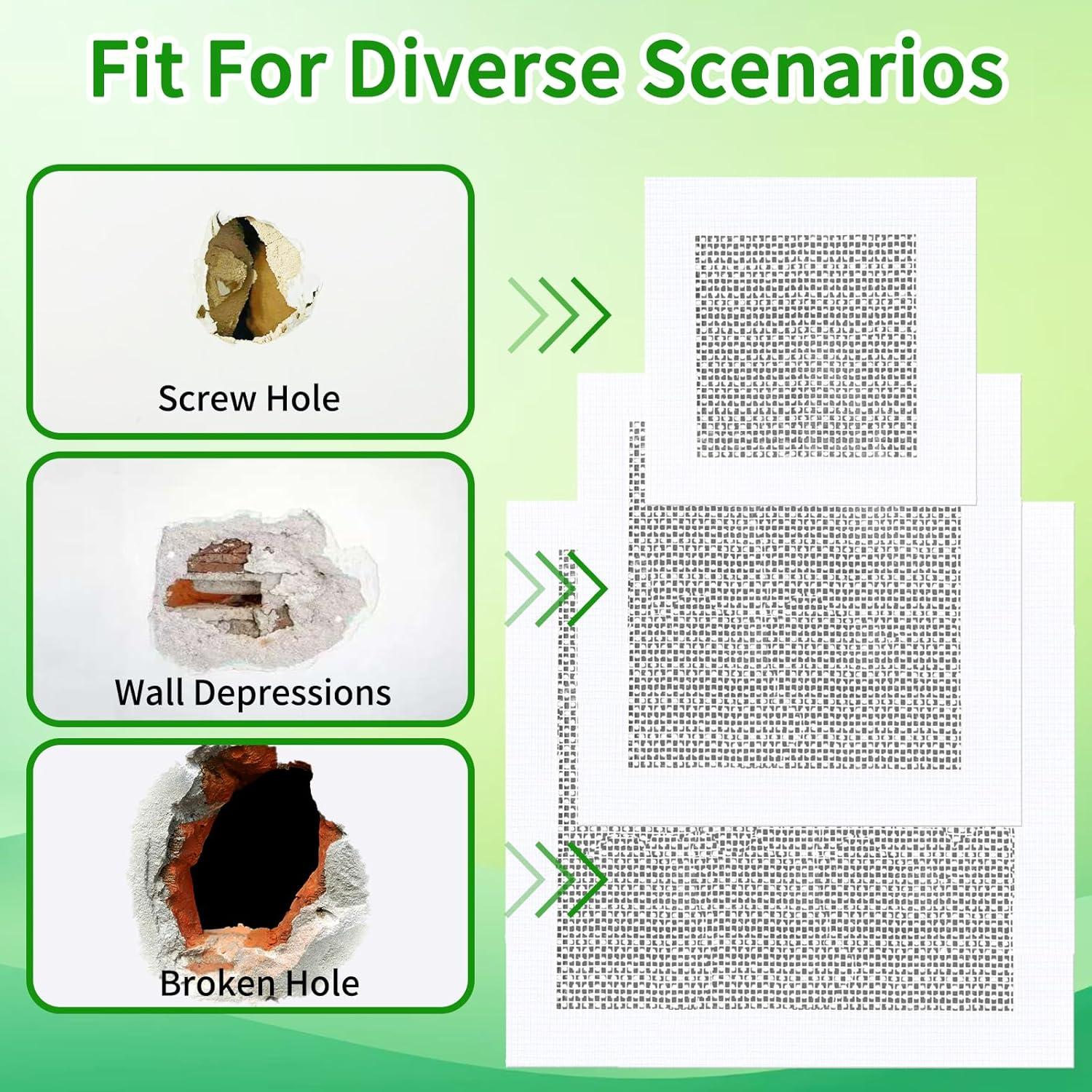 Kit de Reparación de Paneles de Yeso Genérico 8 Unidades 10 Minutos