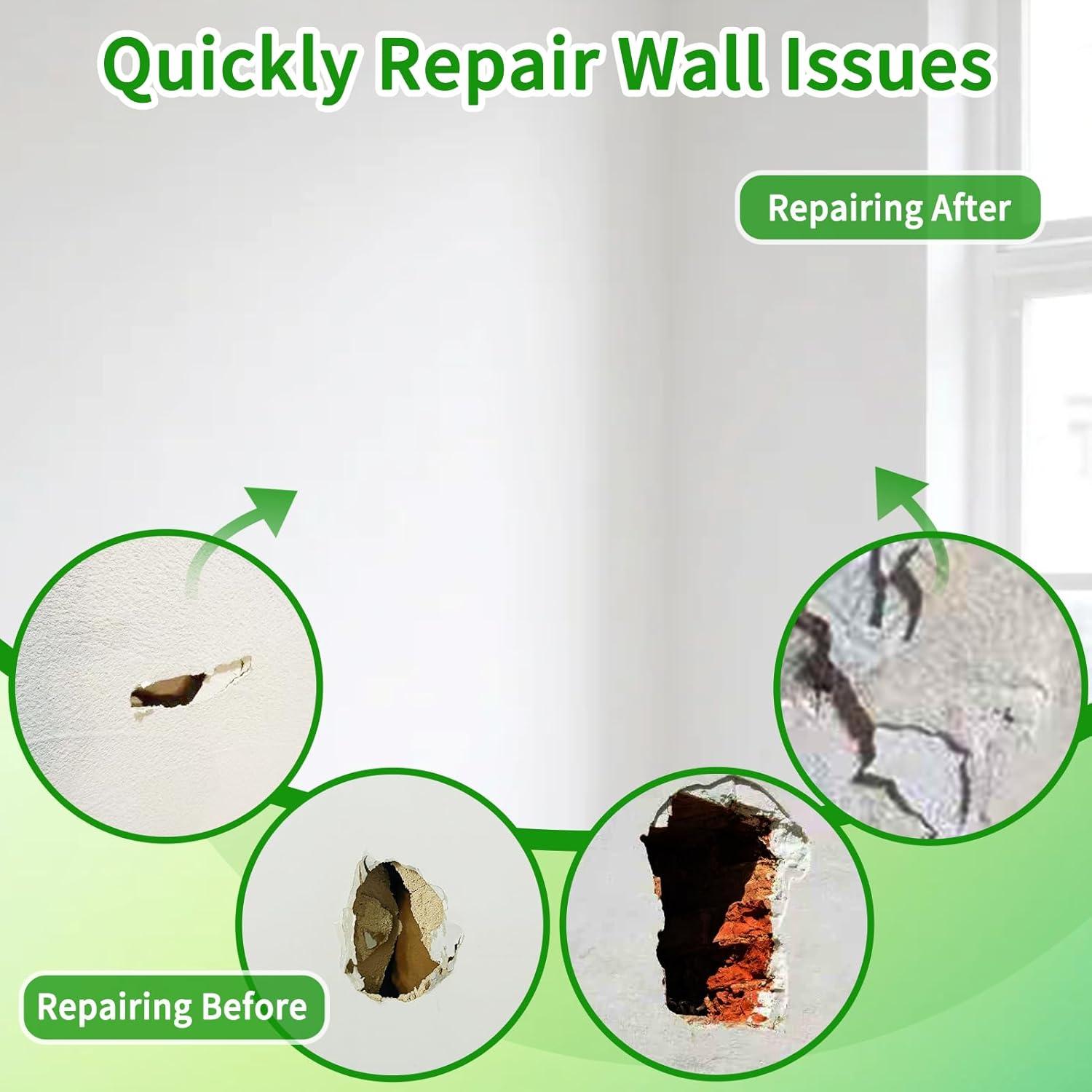 Kit de Reparación de Paneles de Yeso Genérico 8 Unidades 10 Minutos