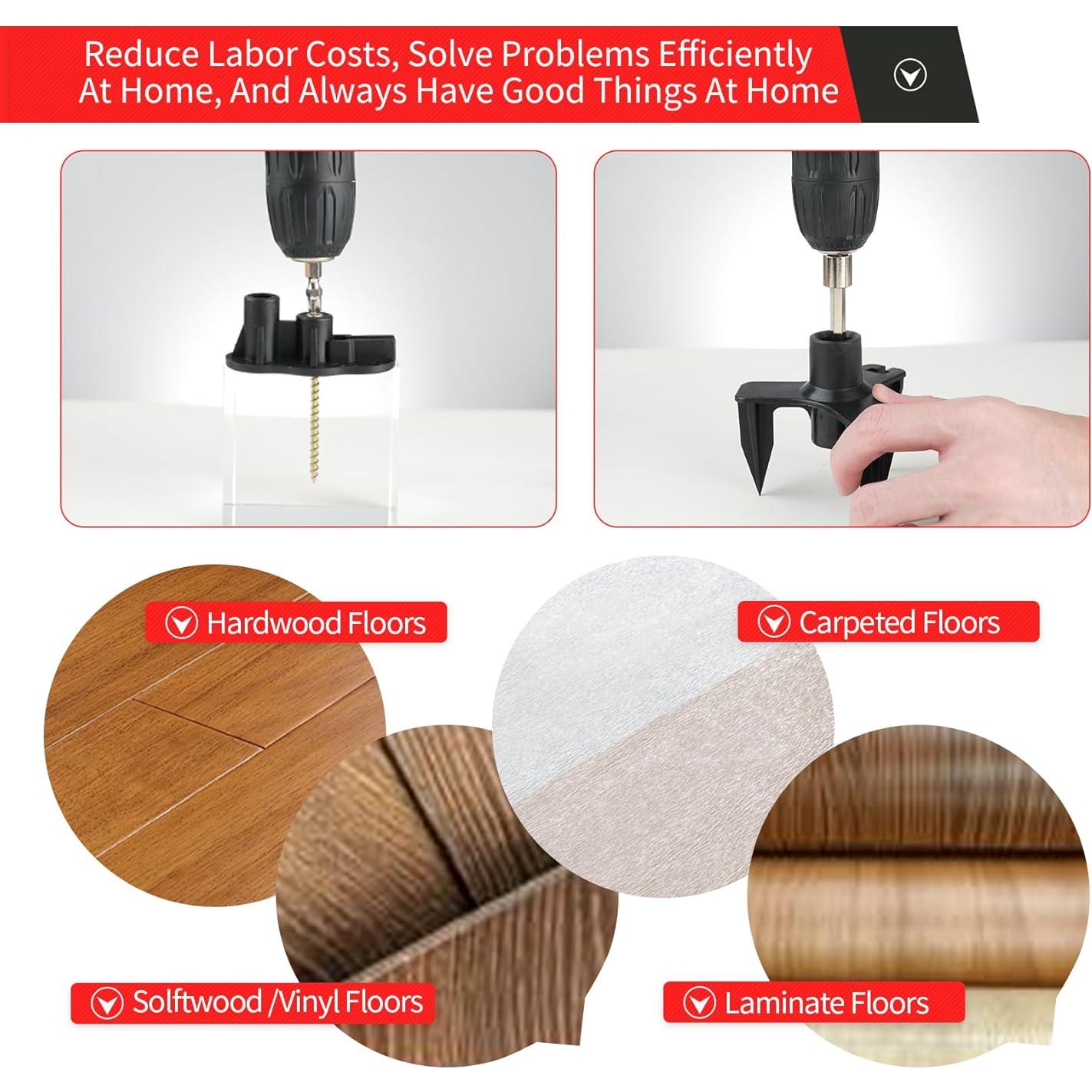 Kit de Reparación de Pisos Northlet - 50 Tornillos y 5 Herramientas