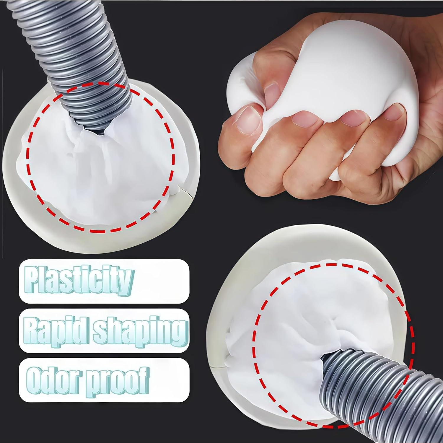 Masilla Selladora Impermeable Genérica 240g para Fontanería