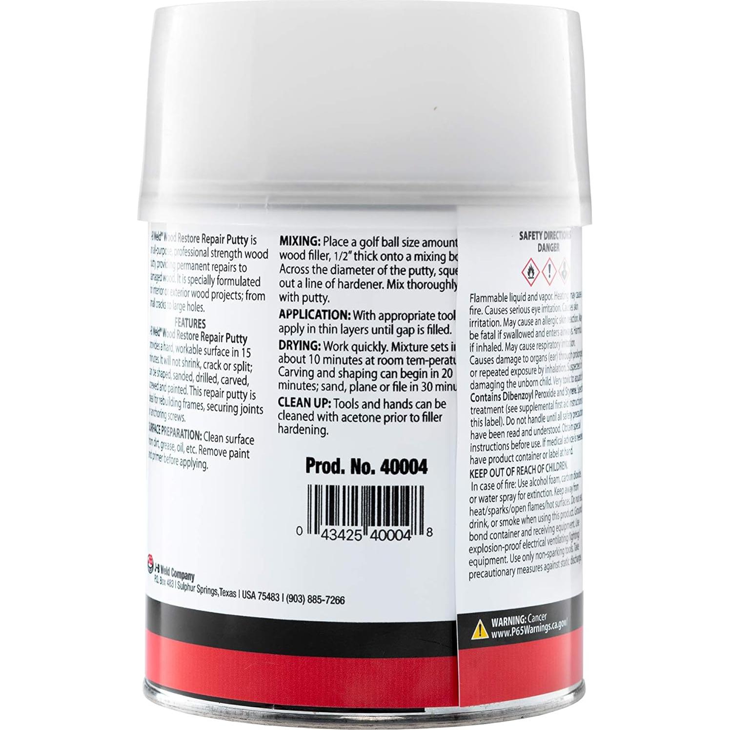 Masilla para Restaurar Madera J-B Weld 757 mL - Beige Claro