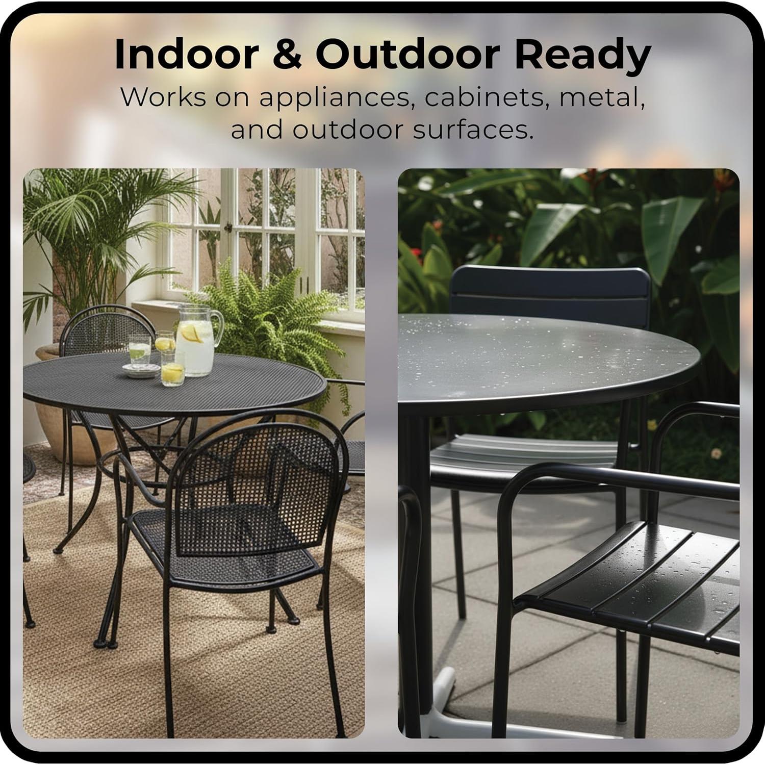 Pintura de Retoque Negra Brillante Spot. 29.57 ml - Para Electrodomésticos y Porcelana