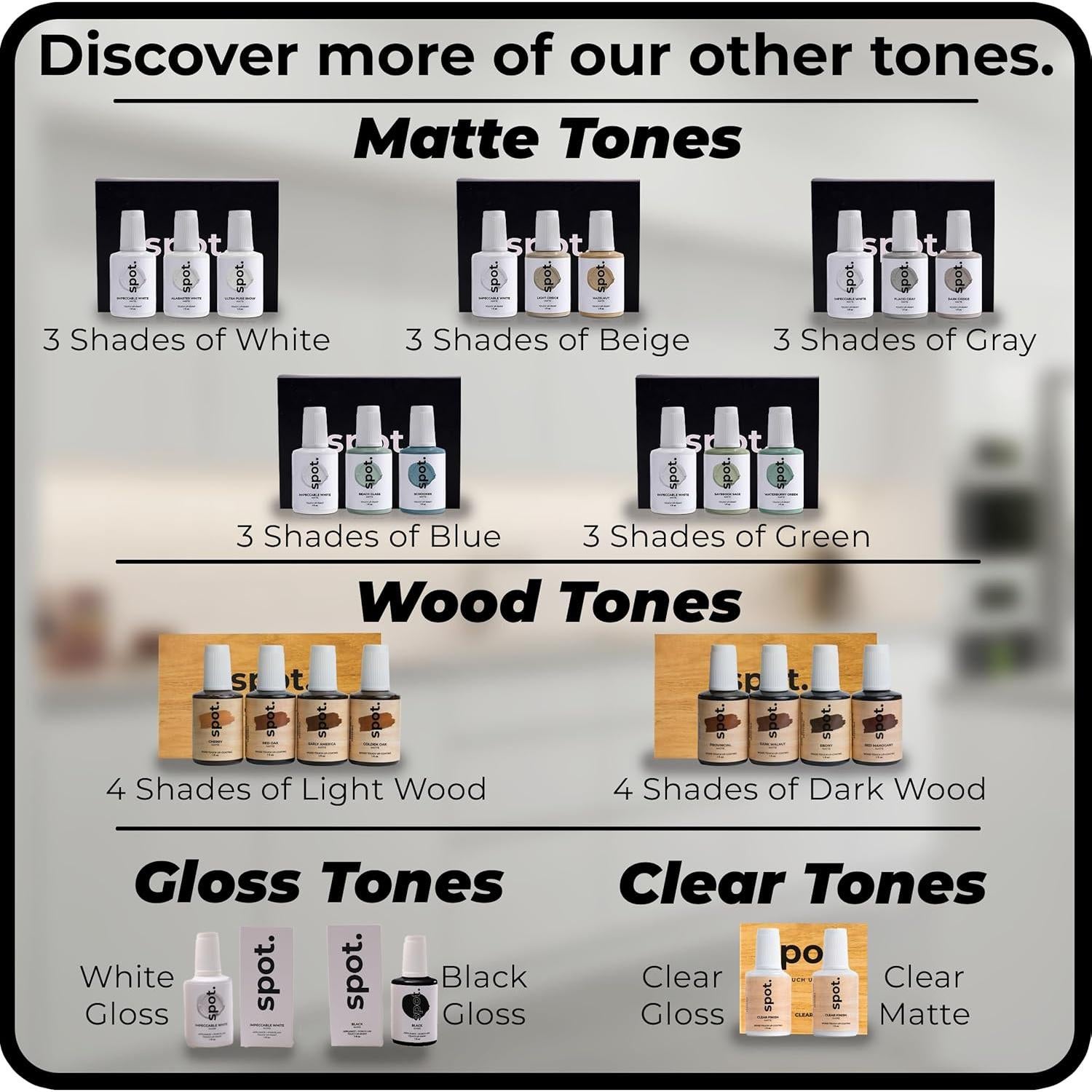 Pintura de Retoque Negra Brillante Spot. 29.57 ml - Para Electrodomésticos y Porcelana