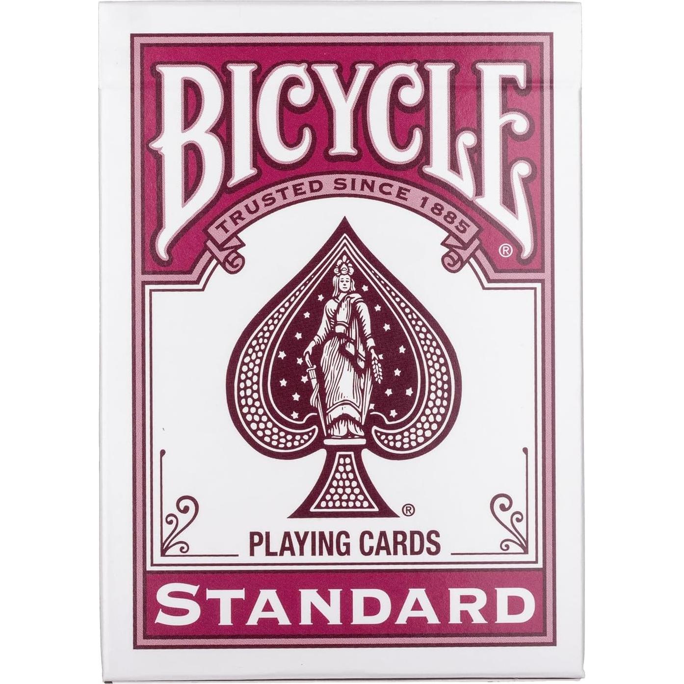 Baraja de Póker Bicycle Rider Back Burdeos Estándar