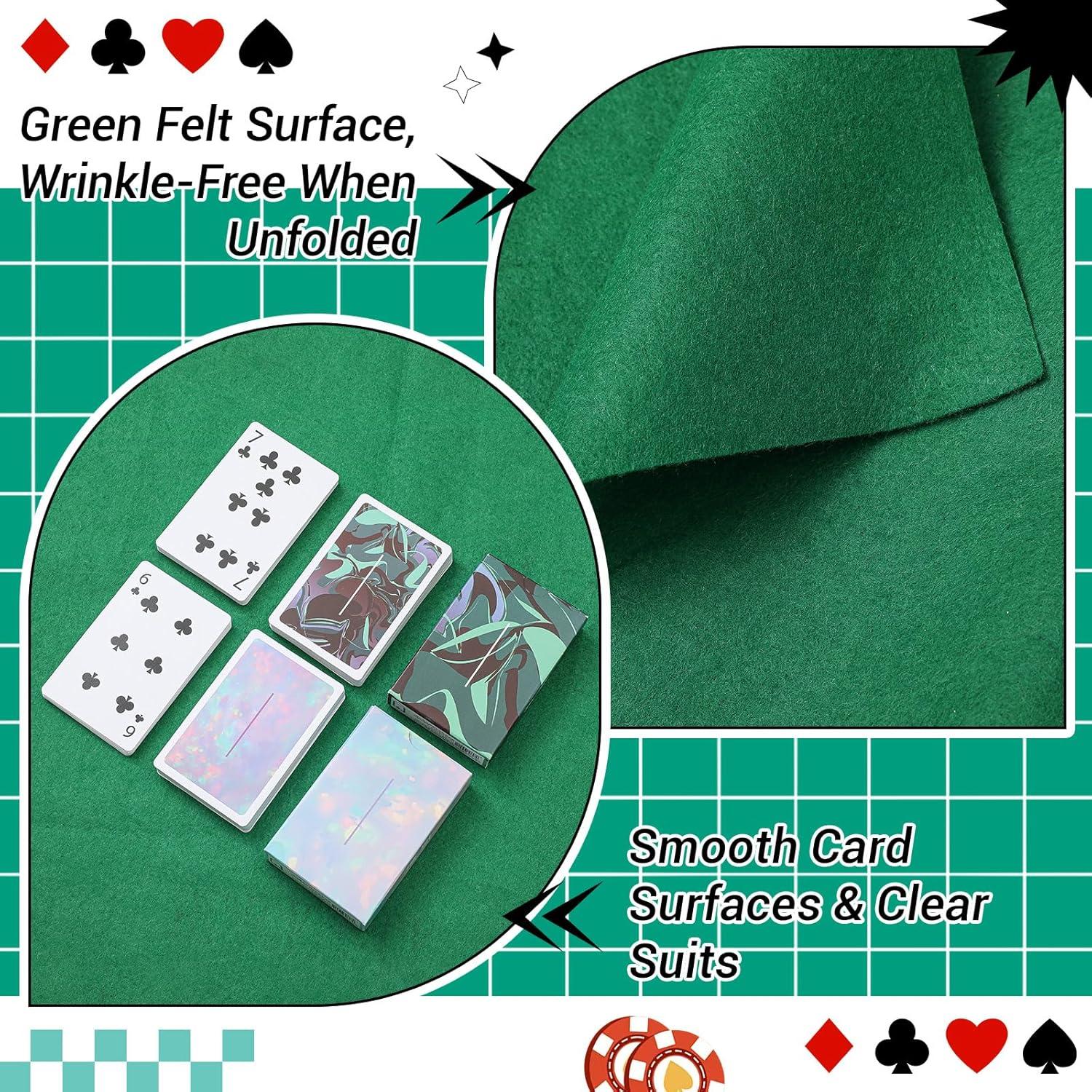 Juego de Póker Texas Holdem JolliLudo 200 Fichas y Accesorios