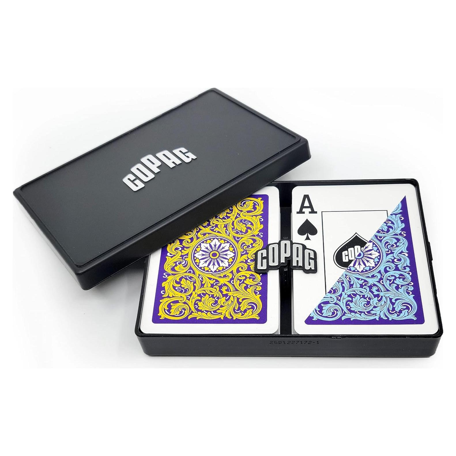 Cartas de Plástico Copag 1546 Neotérrico 100% Poker Jumbo