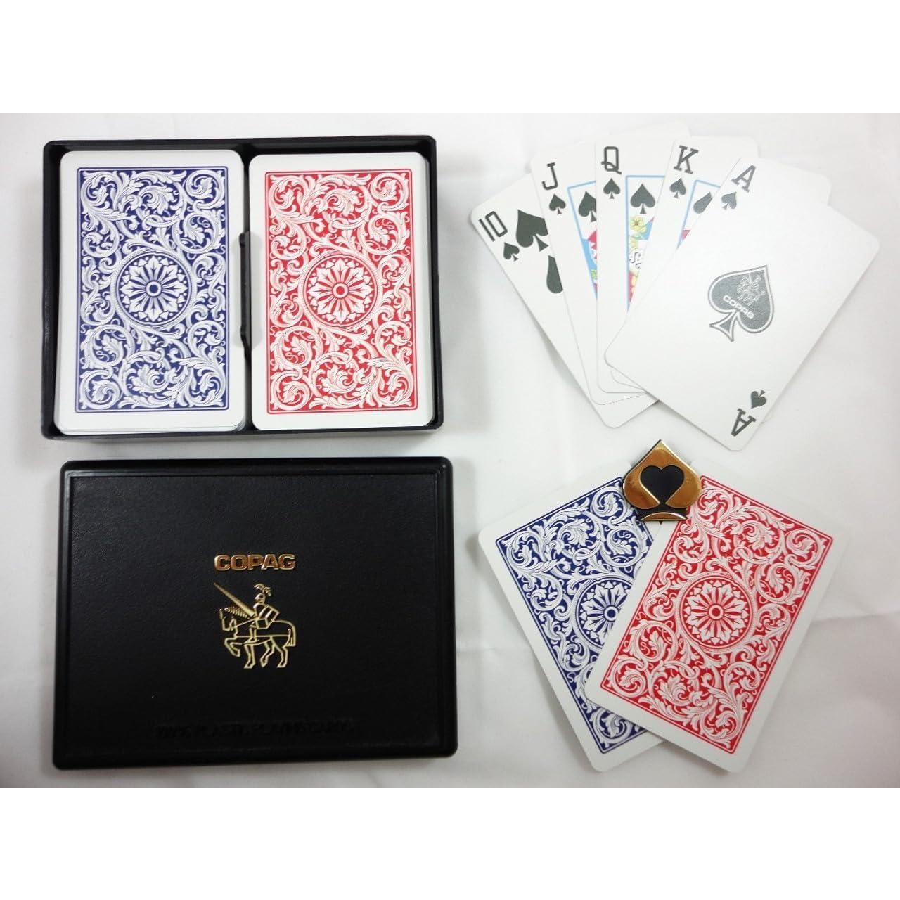 Barajas de Juego Copag 1546 - 12 Juegos PVC Tamaño Bridge