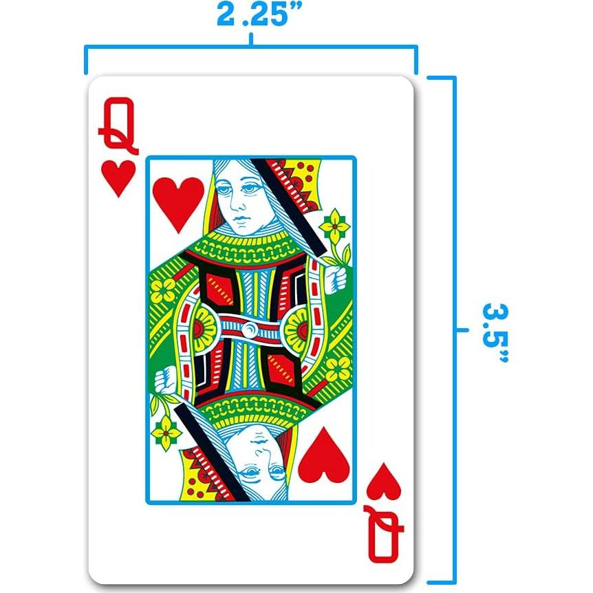 Cartas de Juego Copag 100% Plástico WSOP Tamaño Bridge Doble