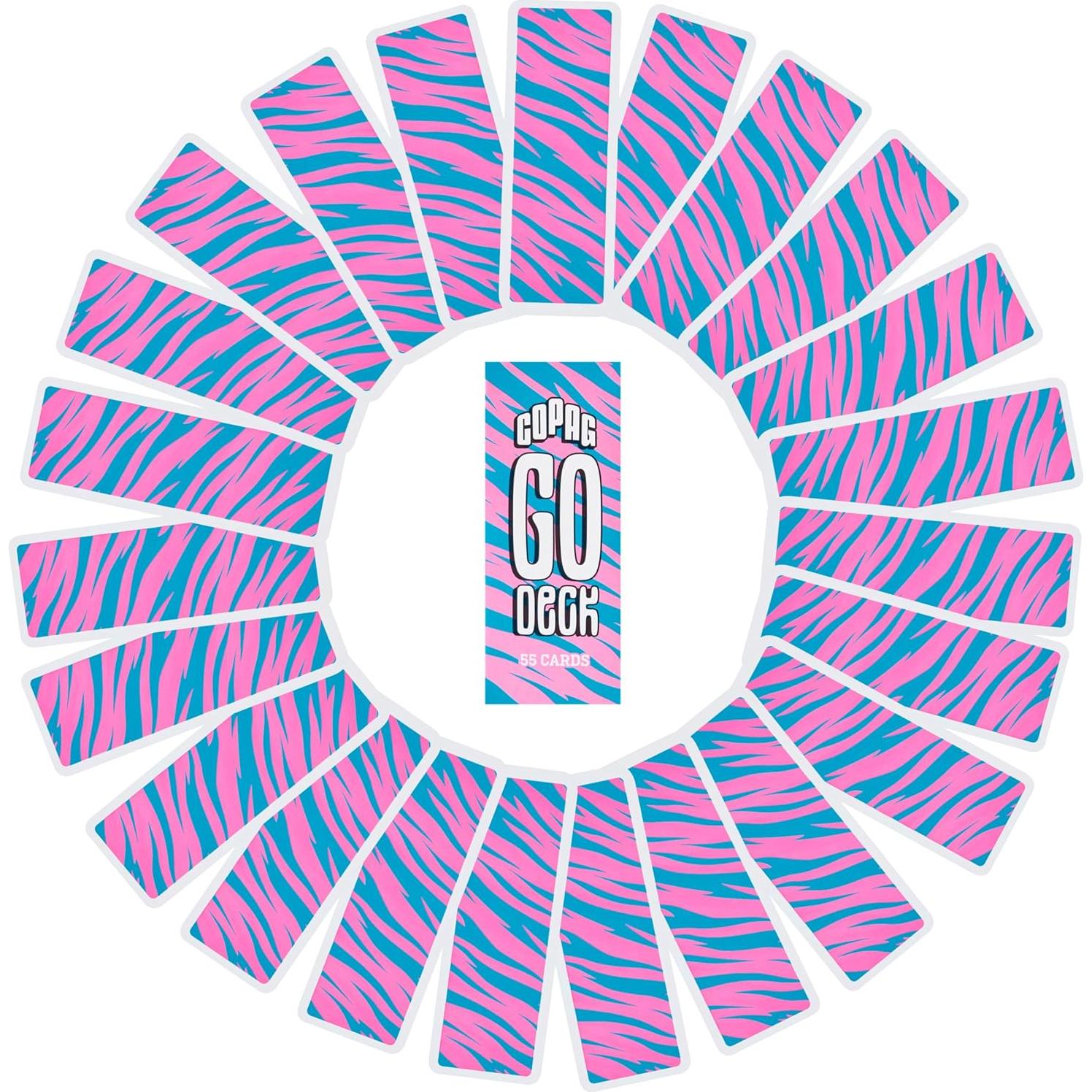 Mazo de Cartas Copag Go Tigre 100% Plástico Lavable 52+2