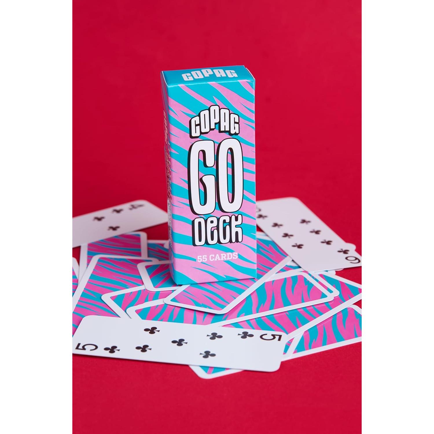 Mazo de Cartas Copag Go Tigre 100% Plástico Lavable 52+2