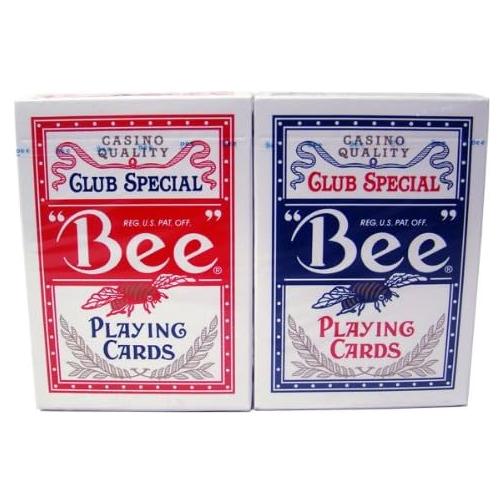 Cartas de Juego Bee Poker Jumbo Index - US Playing Card Co.