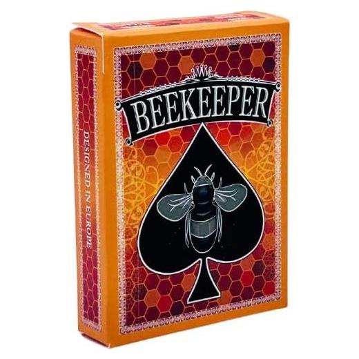 Baraja de Naipes de Apicultor Shuffled Ink - Póker Temático de Abejas