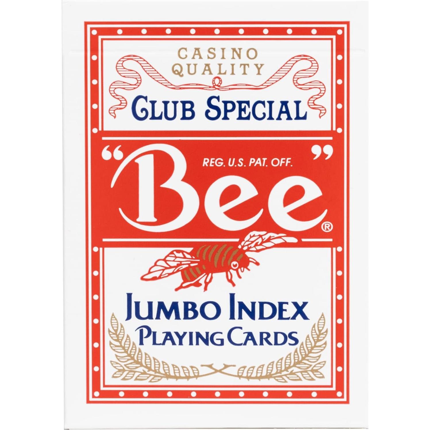 Tarjetas de Juego Bee Jumbo Index 2023 - Multicolor