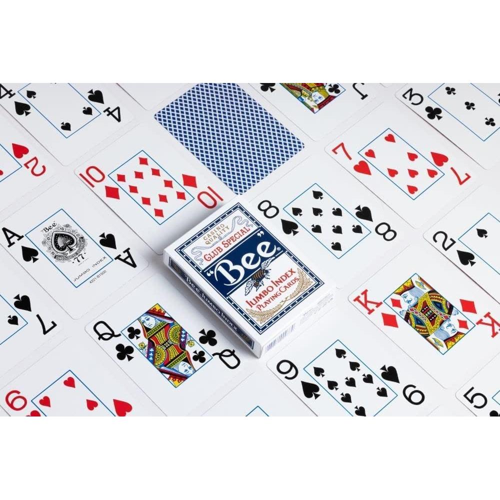 Tarjetas de Juego Bee Jumbo Index 2023 - Multicolor