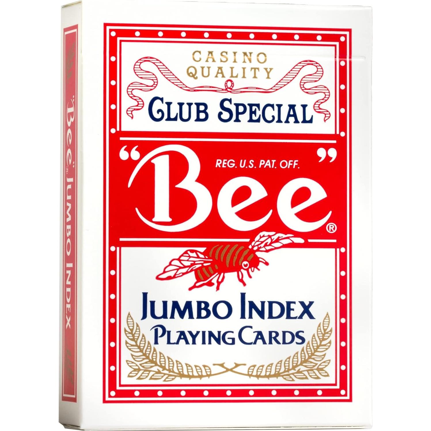 Tarjetas de Juego Bee Jumbo Index 2023 - Multicolor
