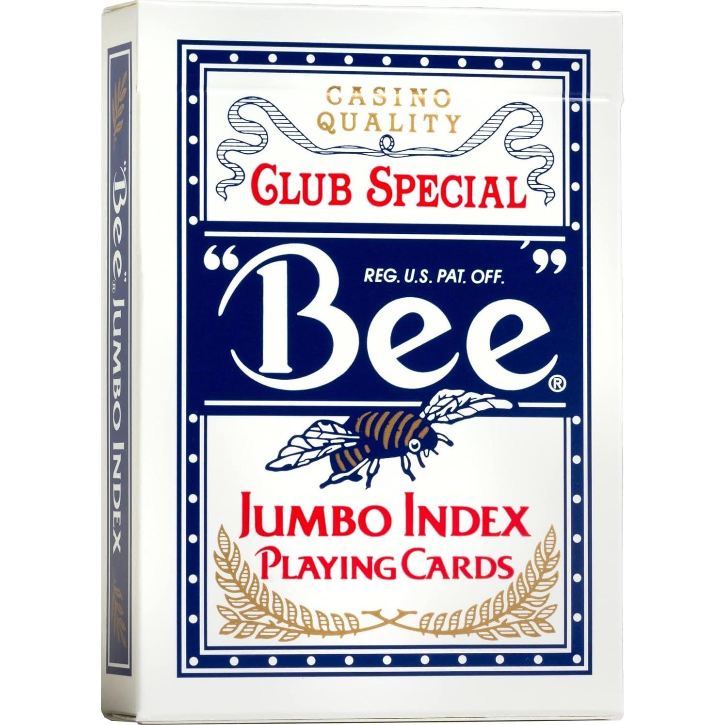 Tarjetas de Juego Bee Jumbo Index 2023 - Multicolor