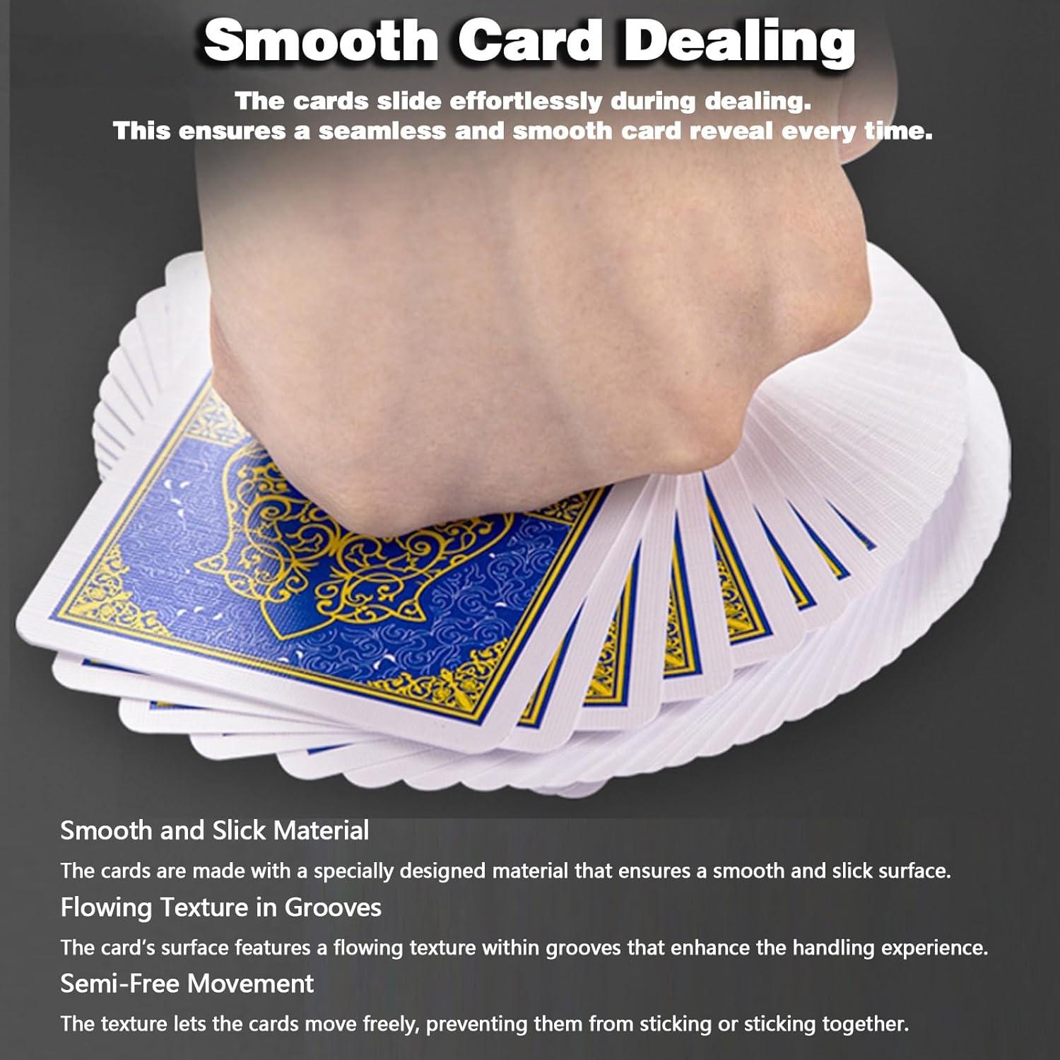 Baraja de Póker Impermeable PVC Ben Niu - Texas Hold'em Jumbo