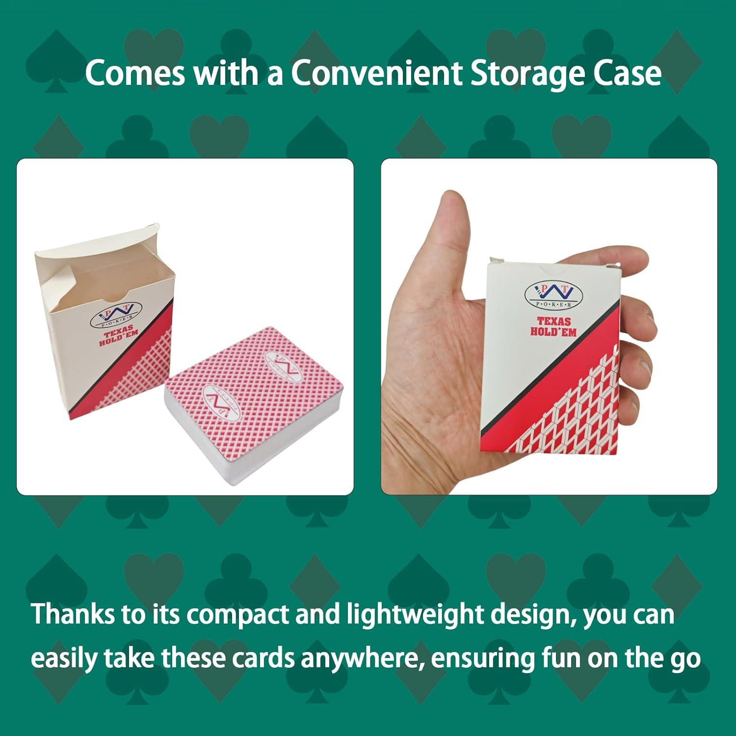 Barajas de Póker Impermeables Ben Niu - 20 Cartas PVC