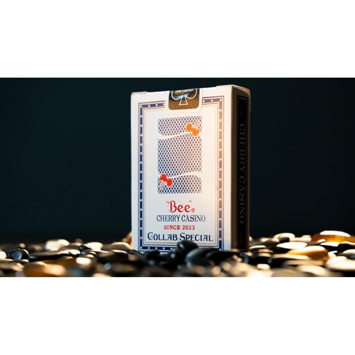 Baraja de Cartas Limitada Bee X Cherry Azul - Suministros Mágicos