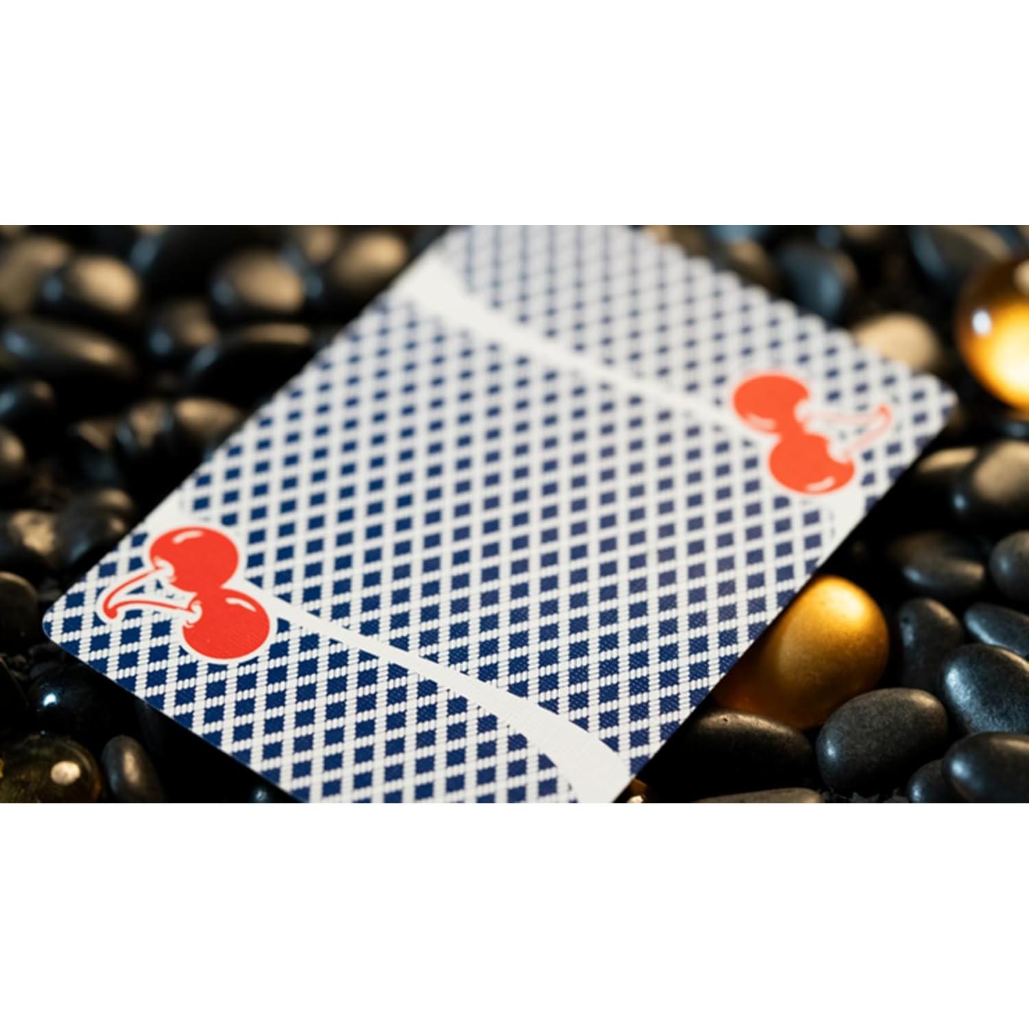 Baraja de Cartas Limitada Bee X Cherry Azul - Suministros Mágicos