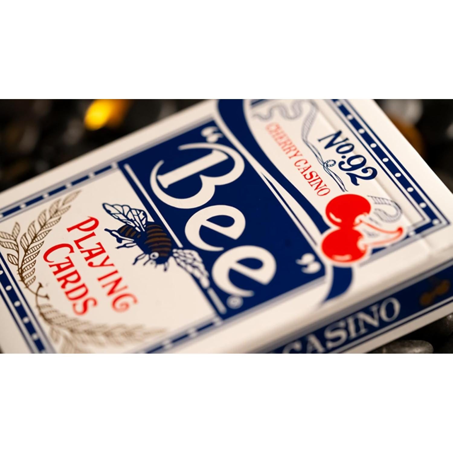 Baraja de Cartas Limitada Bee X Cherry Azul - Suministros Mágicos