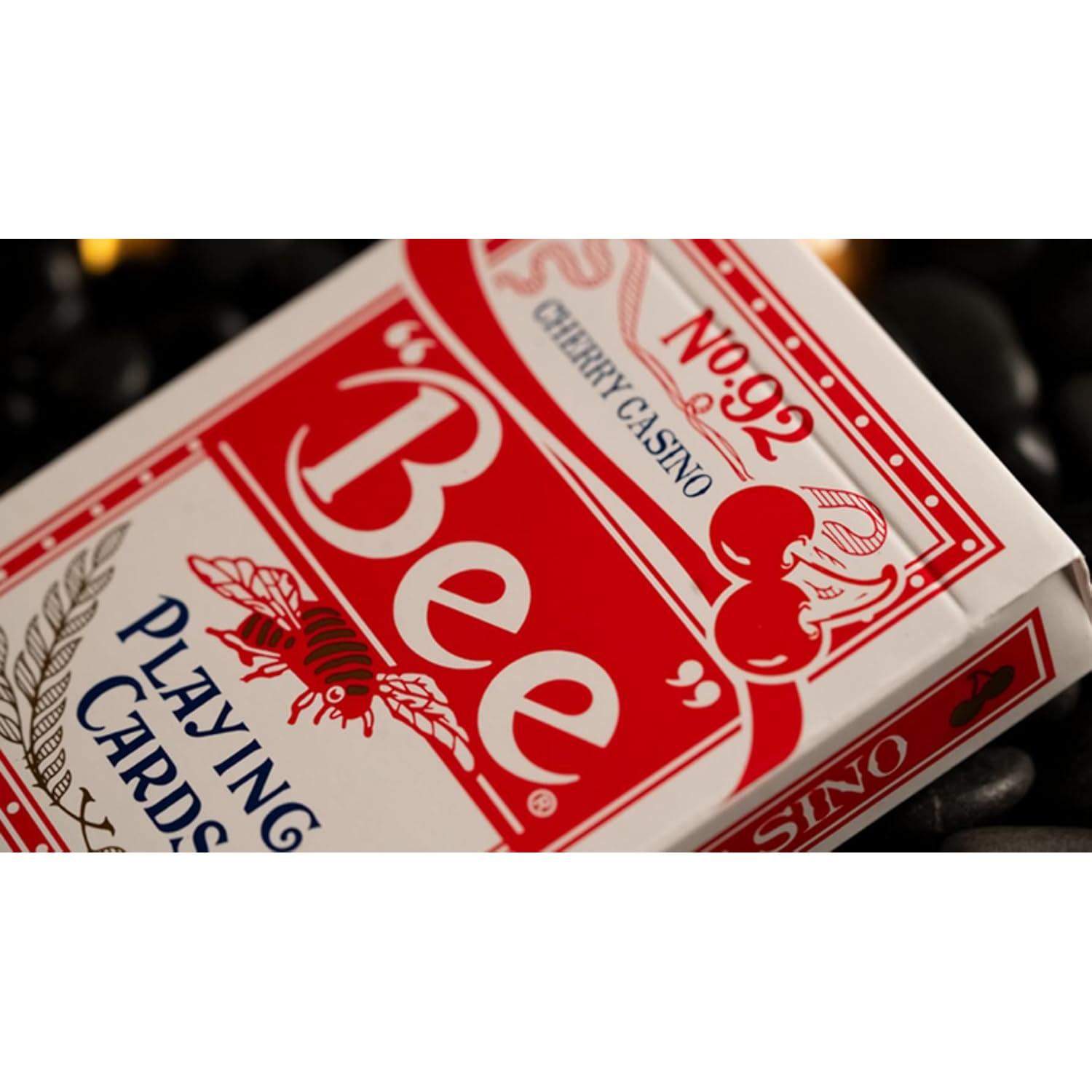 Baraja de Cartas Limitada Bee X Cereza Rojo - Murphy Inc.