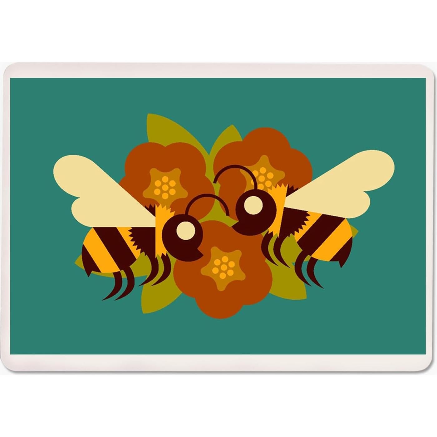 Baraja de Cartas de Juego Lantern Press Abeja Geométrica
